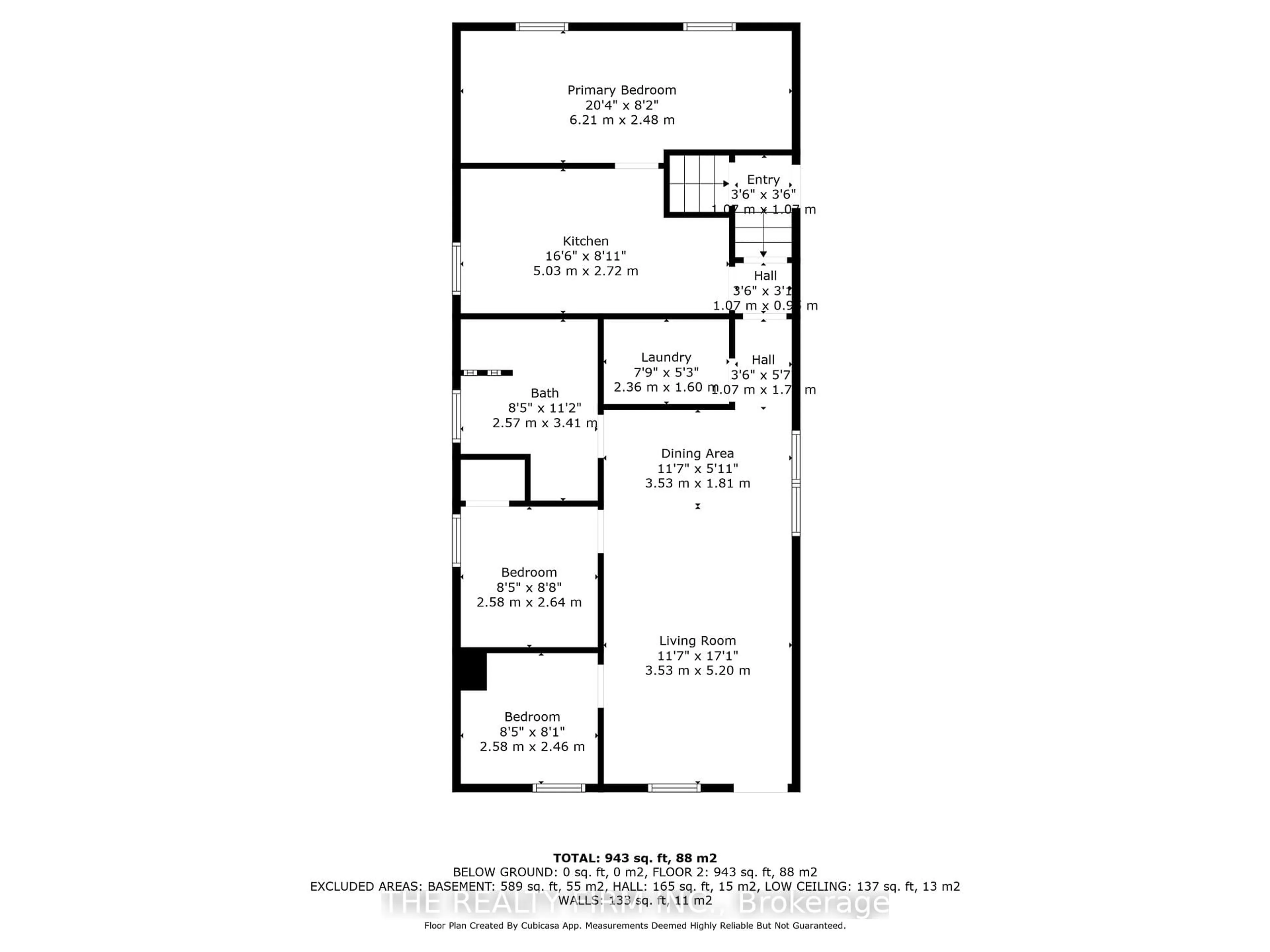 Floor plan for 17 Weston St, London South Ontario N6C 1R2