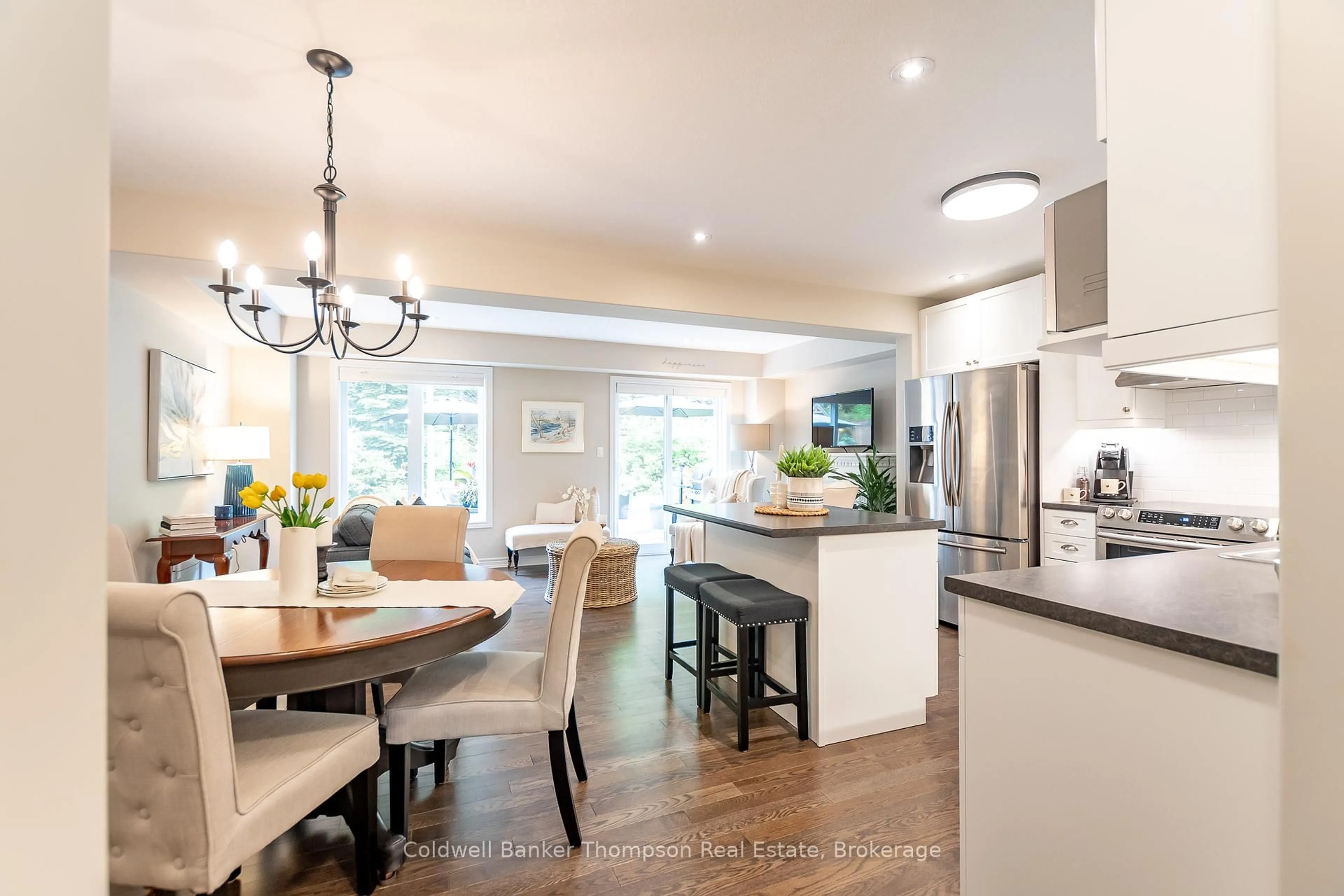 Open concept kitchen, unknown for 24 Spalding Cres, Huntsville Ontario P1H 1B7