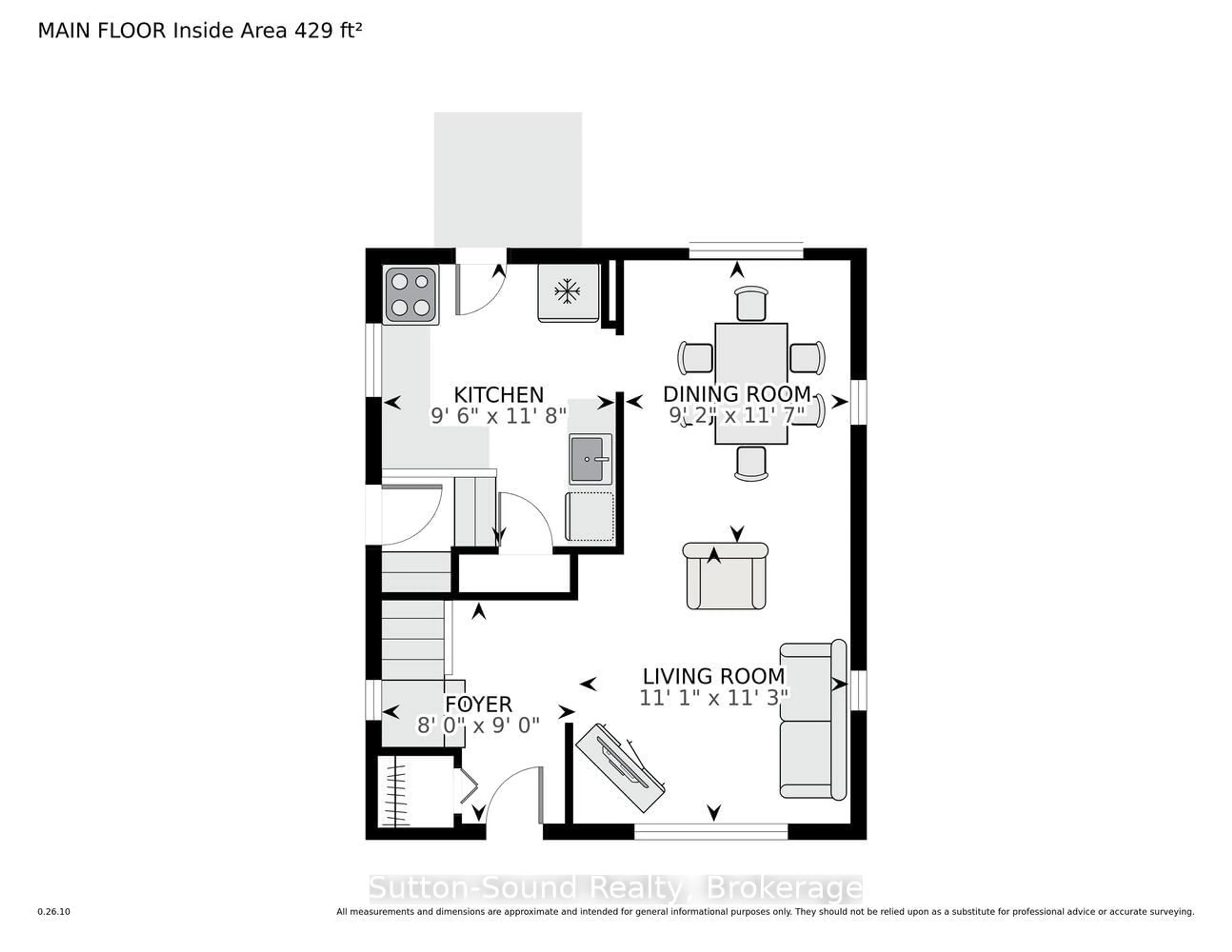 Floor plan for 225 12th St, Owen Sound Ontario N4K 3V3