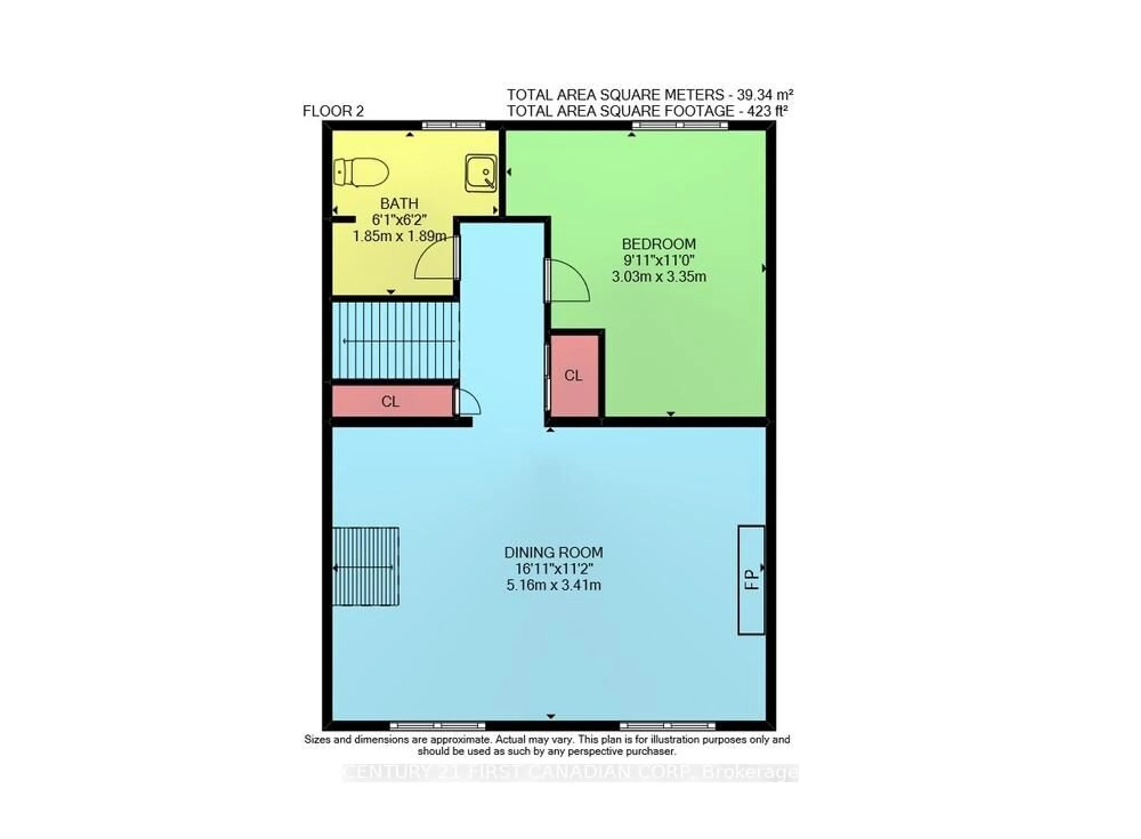 Floor plan for 1 Buchan Rd, London East Ontario N5V 1K9