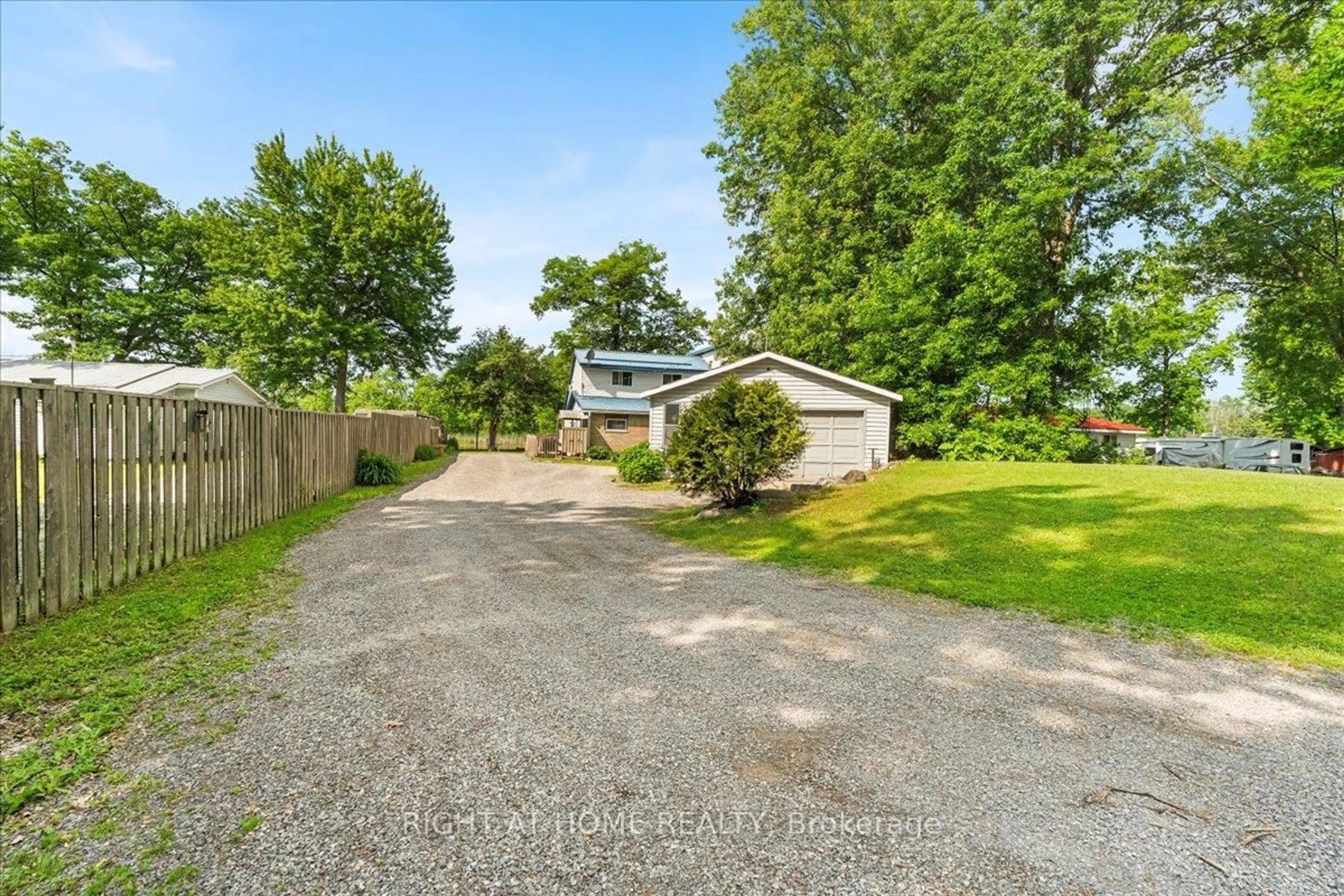 A pic from outside/outdoor area/front of a property/back of a property/a pic from drone, unknown for 205 River Rd, Trent Hills Ontario K0L 1L0