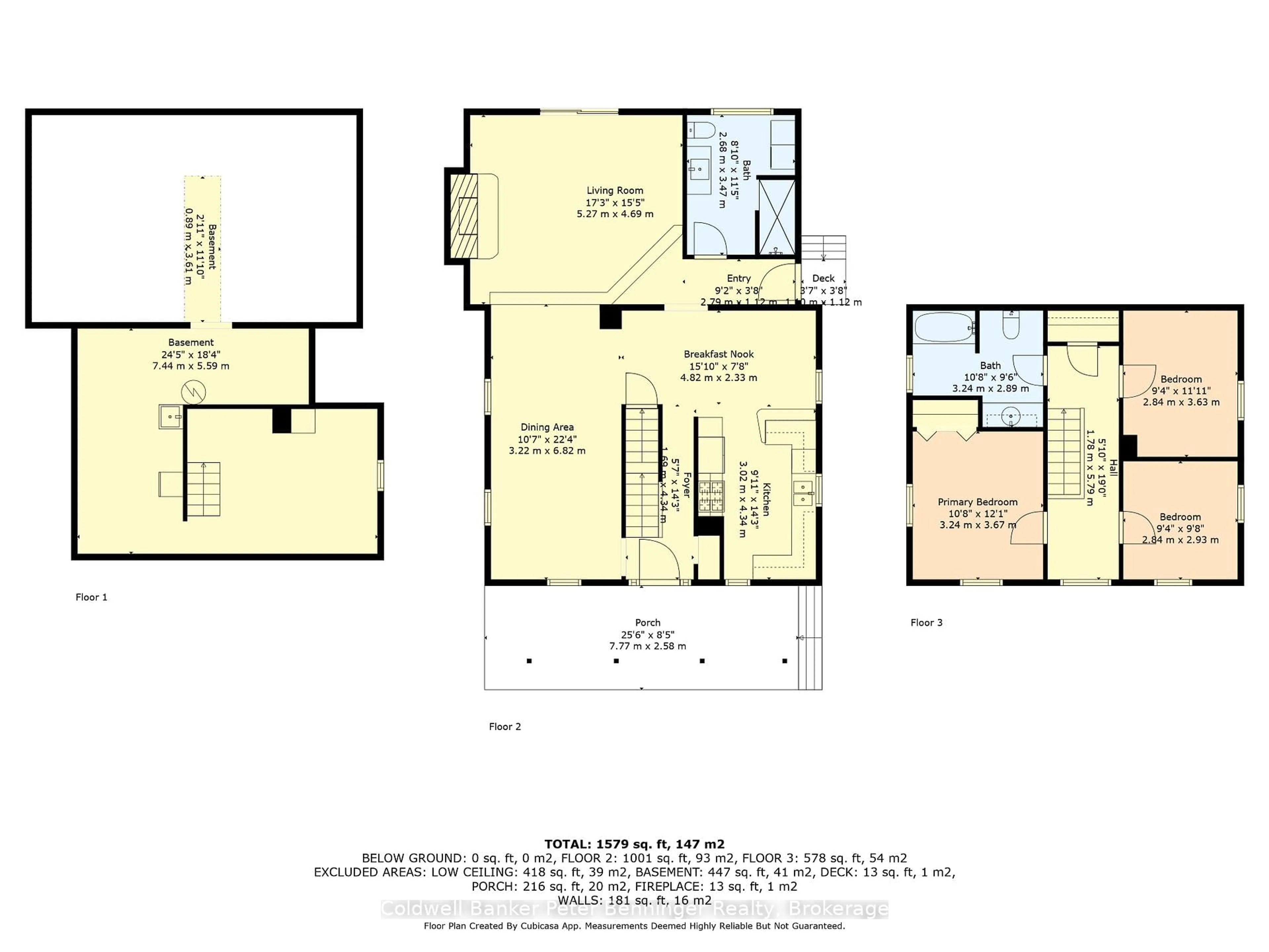 Floor plan for 12 Peter St, South Bruce Ontario N0G 2J0