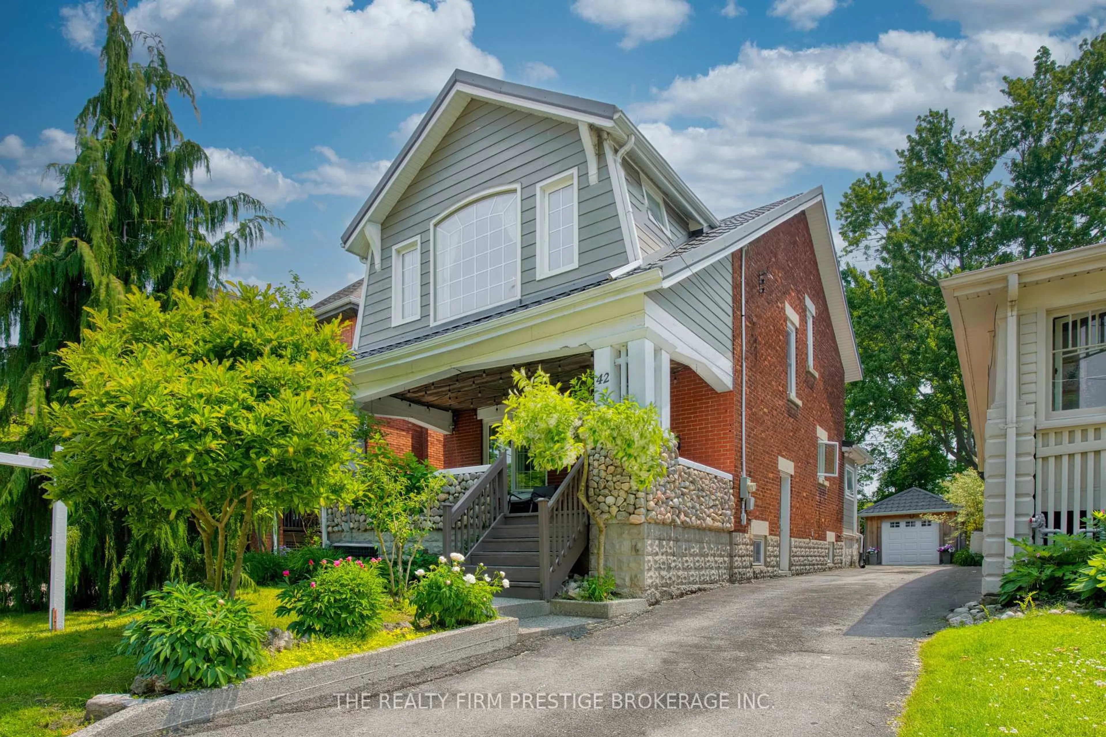 Home with brick exterior material, street for 42 Evergreen Ave, London South Ontario N6J 1A5