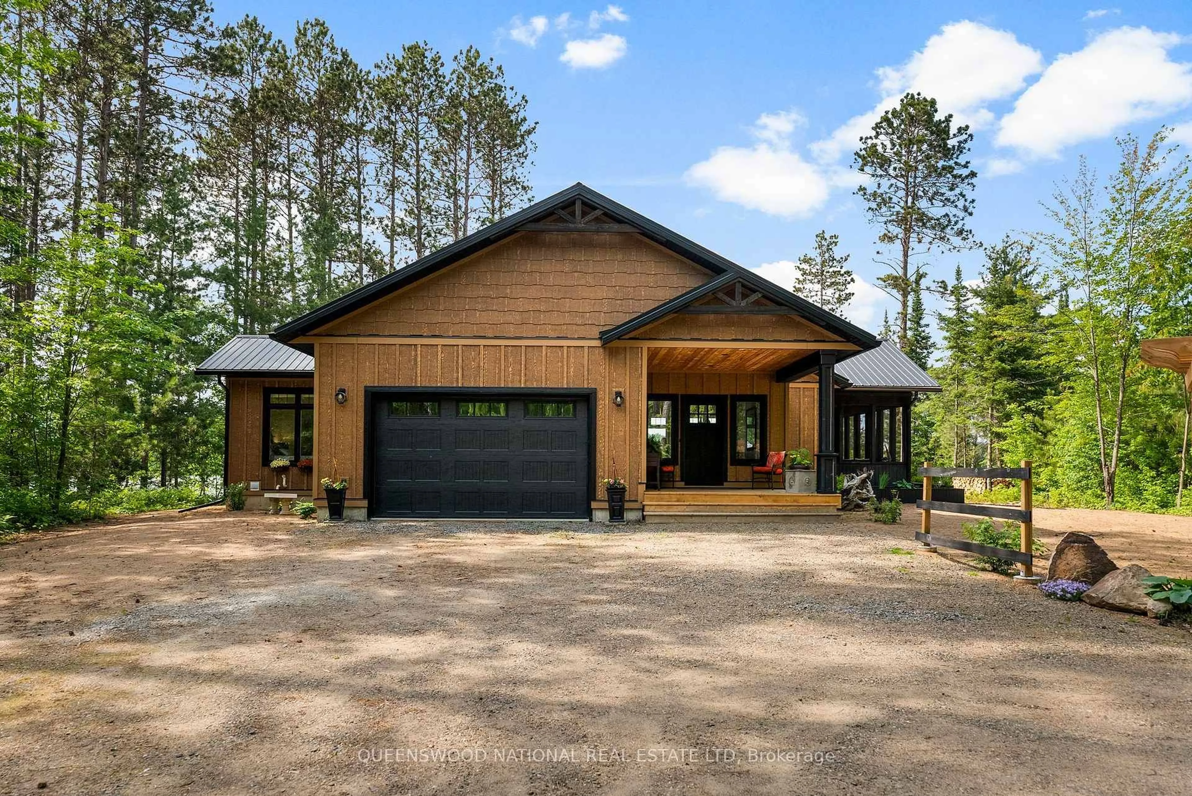 Home with brick exterior material, unknown for 253 Grunwald Rd, Barry's Bay Ontario K0J 1B0