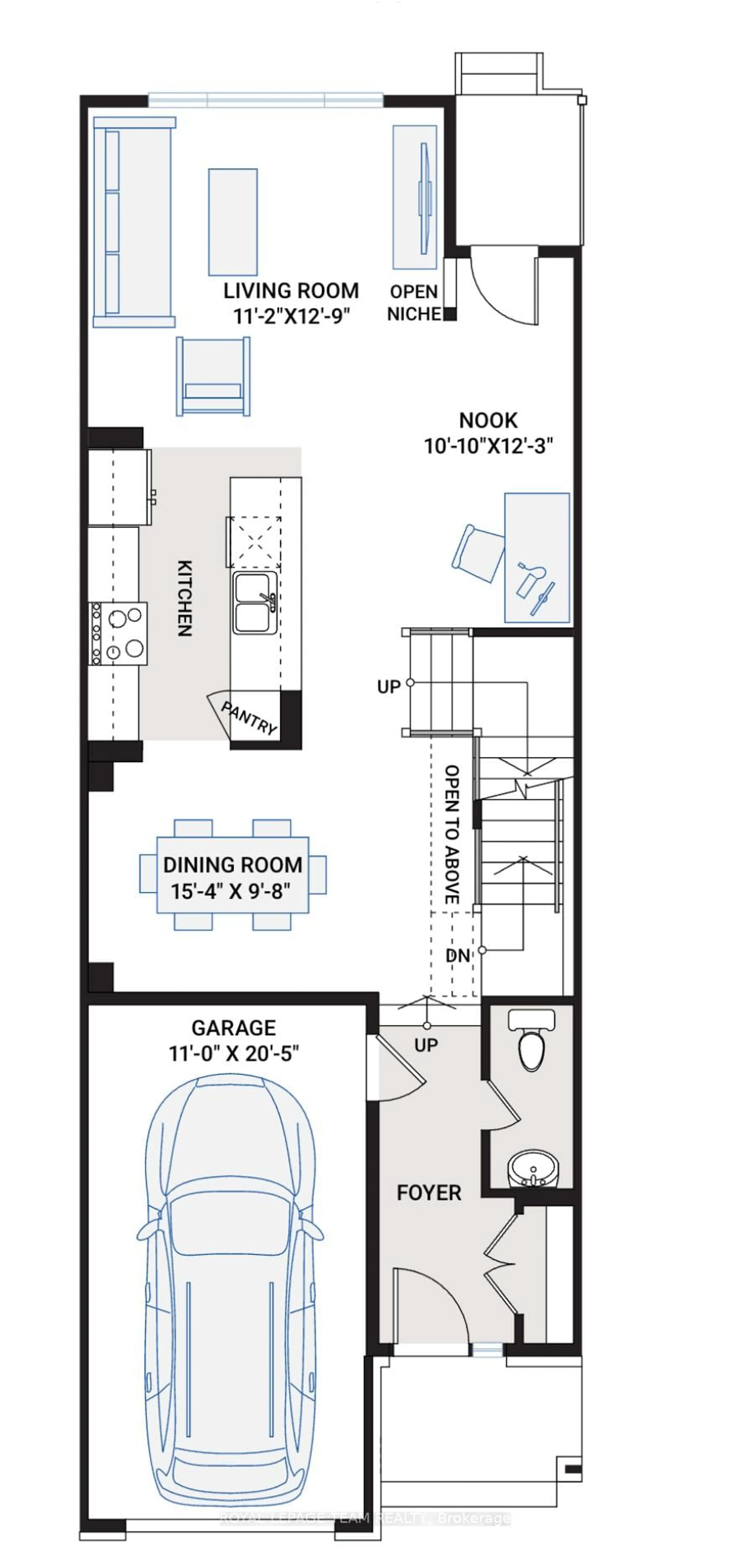 Floor plan for 499 Cope Dr, Ottawa Ontario K2V 0P1