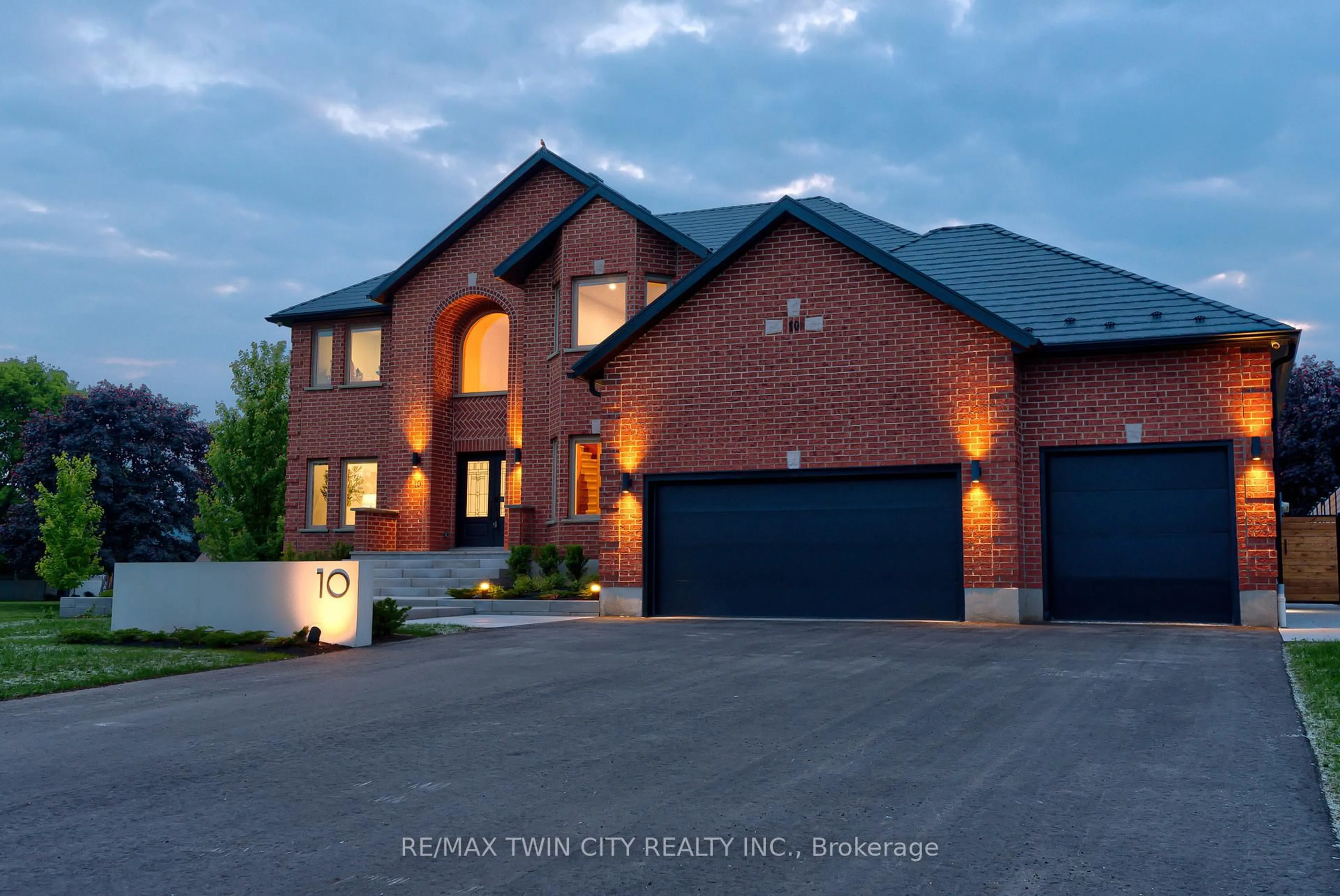 Home with brick exterior material, street for 10 Eldale Rd, Woolwich Ontario N3B 2C8