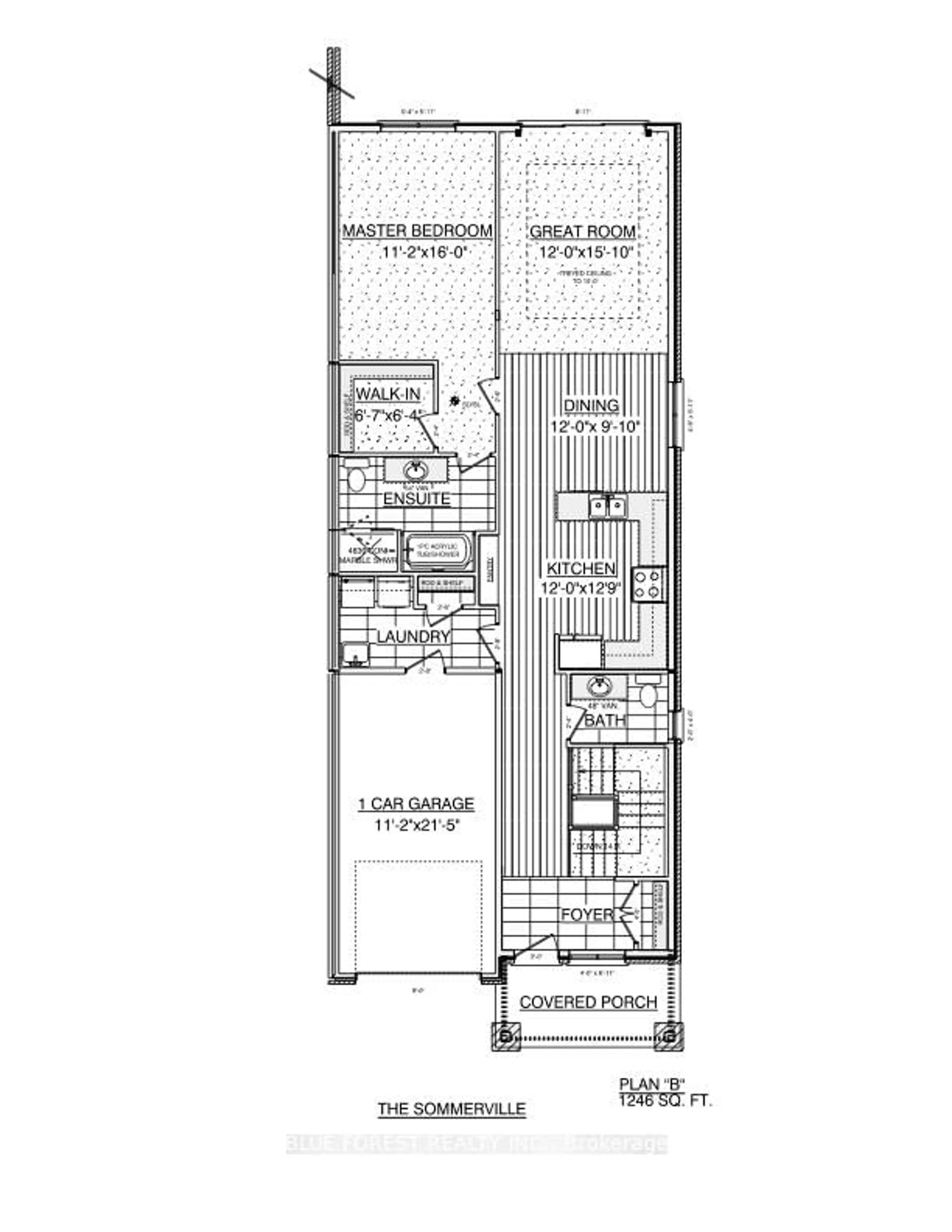 Floor plan for 142 SHIRLEY St, Thames Centre Ontario N0M 2P0
