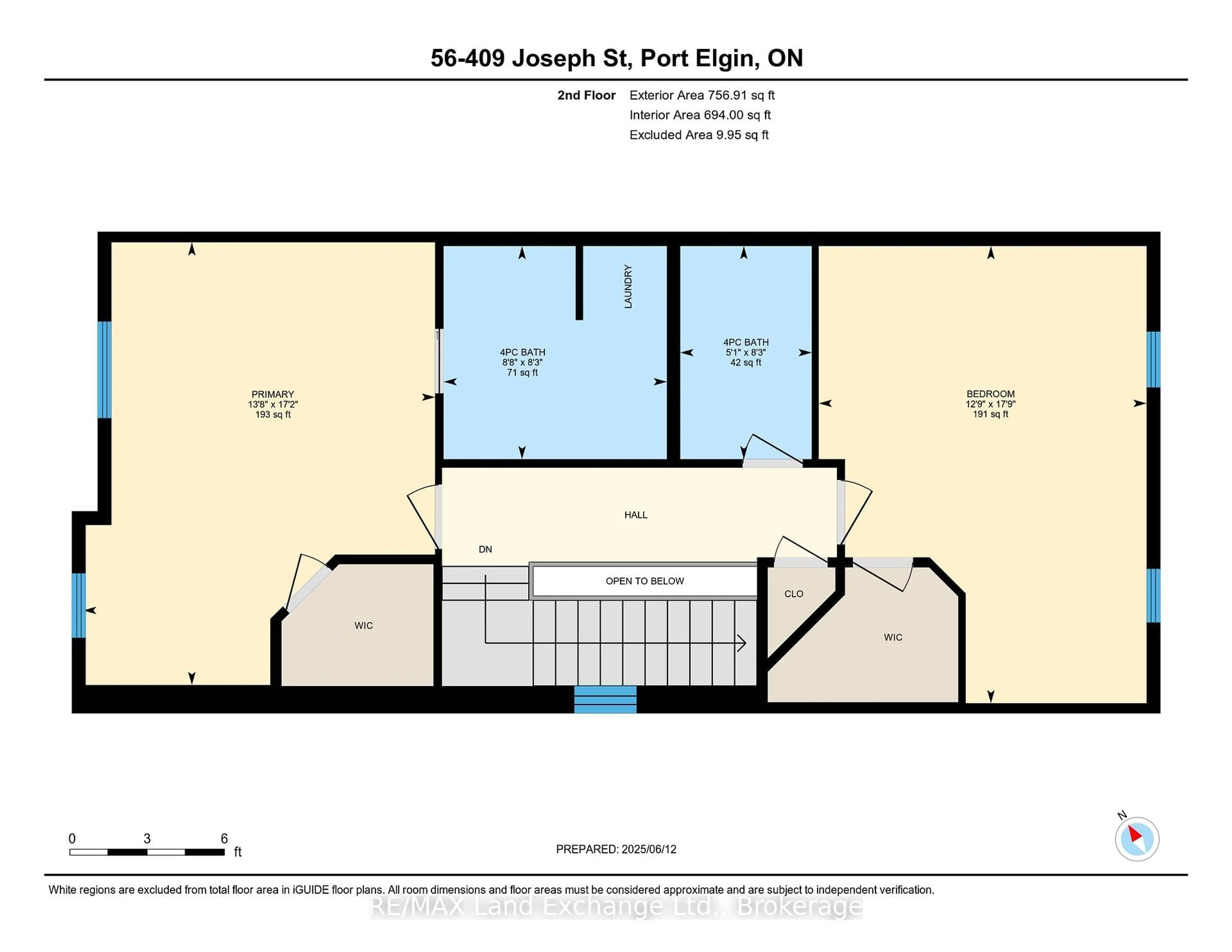 Floor plan for 409 Joseph St #56, Saugeen Shores Ontario N0H 2C2