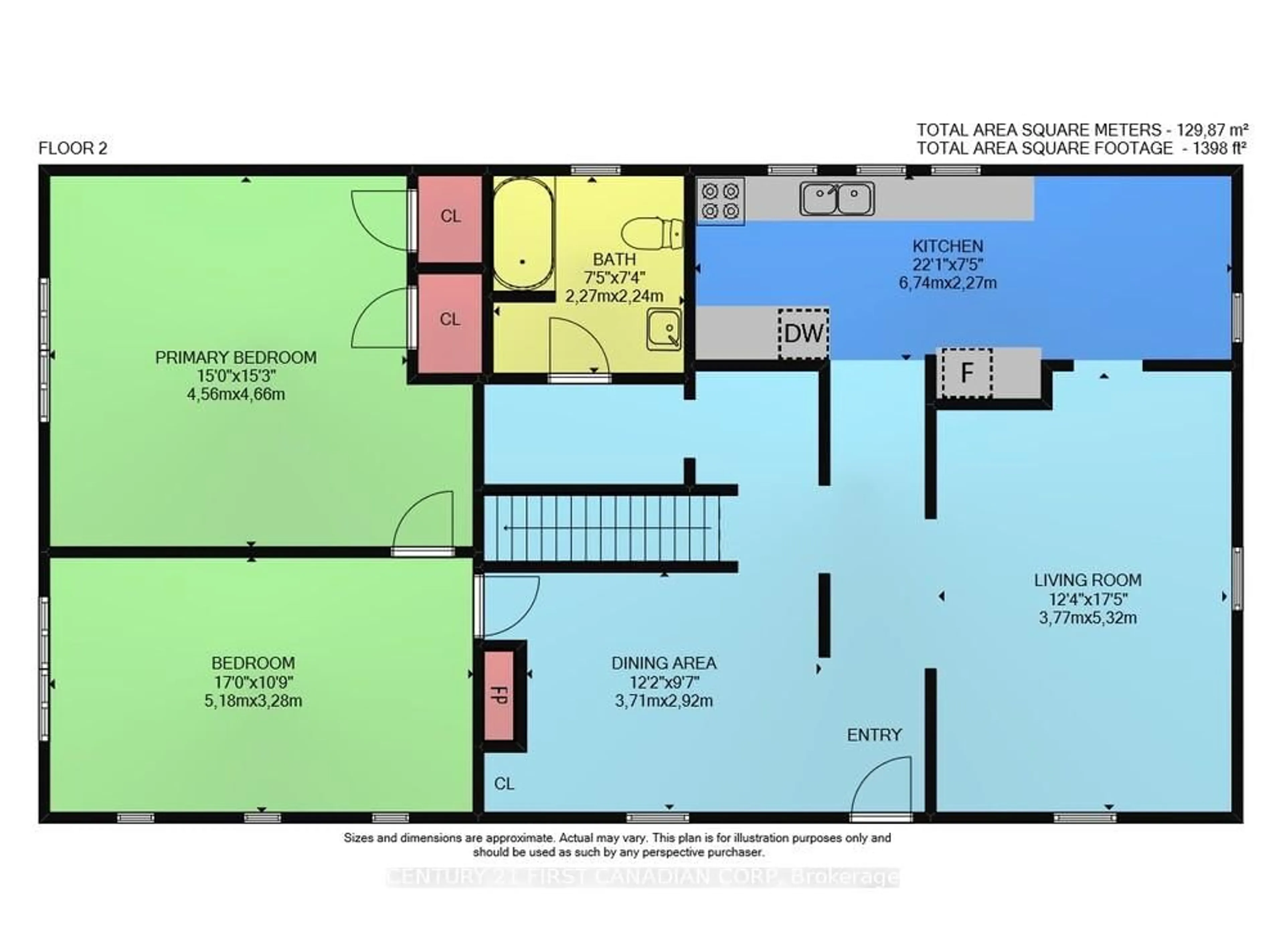 Floor plan for 425 OLD WONDERLAND Rd, London South Ontario N6K 3R1
