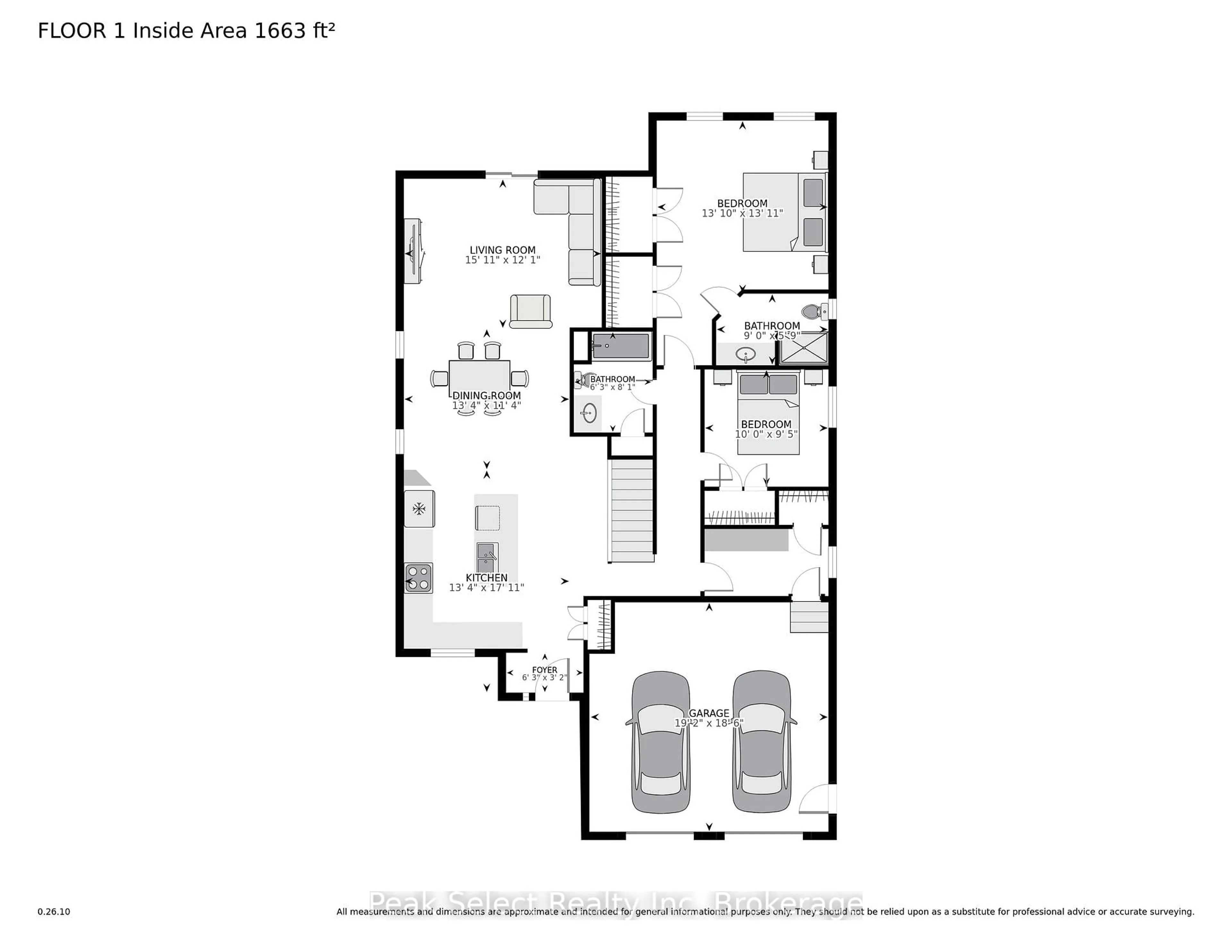 Floor plan for 22 Homefield Crt, St. Marys Ontario N4X 0A4