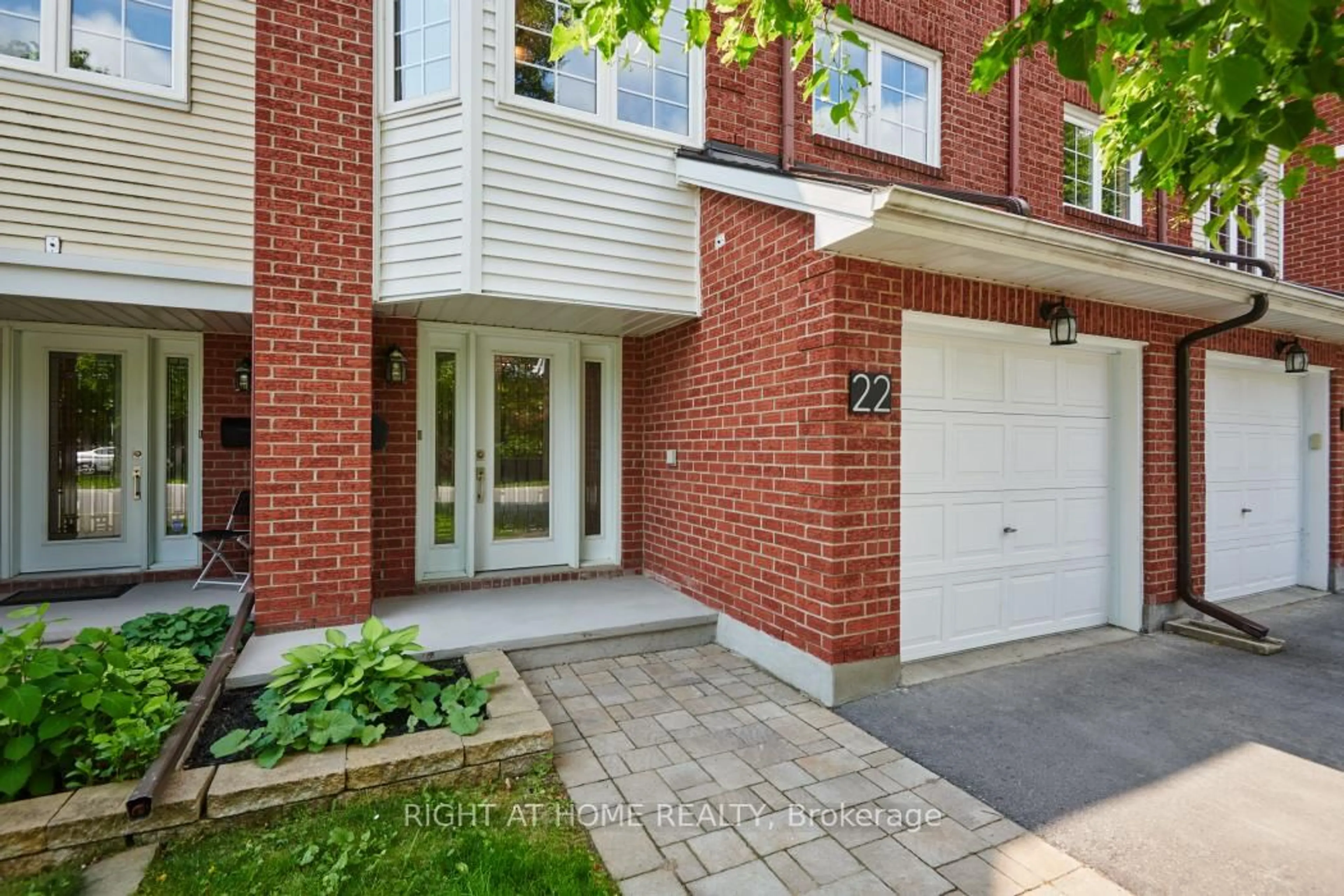 Home with brick exterior material, street for 22 Wrenwood Cres, Ottawa Ontario K2G 5V5