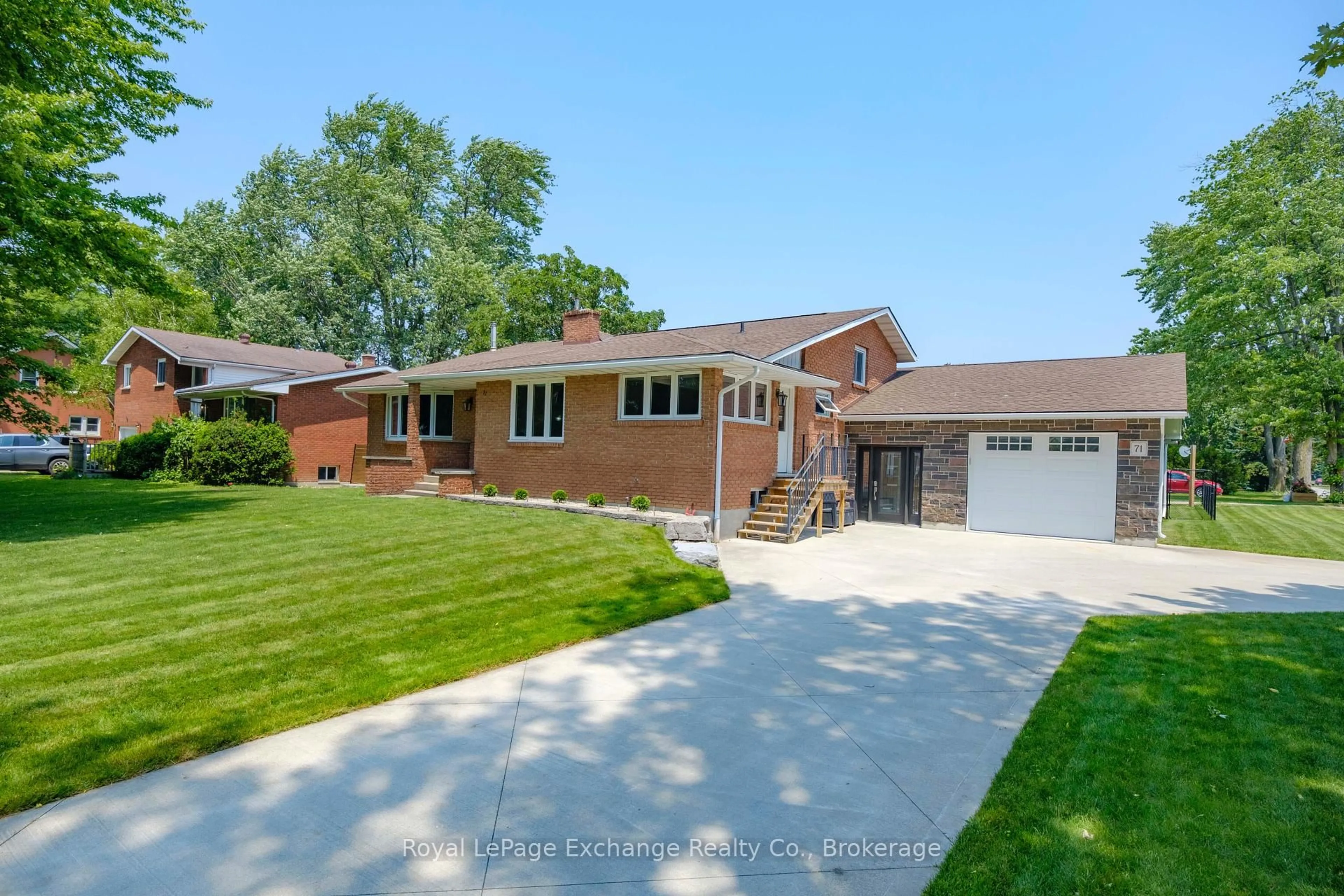 Home with brick exterior material, street for 71 Queen St, Huron-Kinloss Ontario N0G 2R0