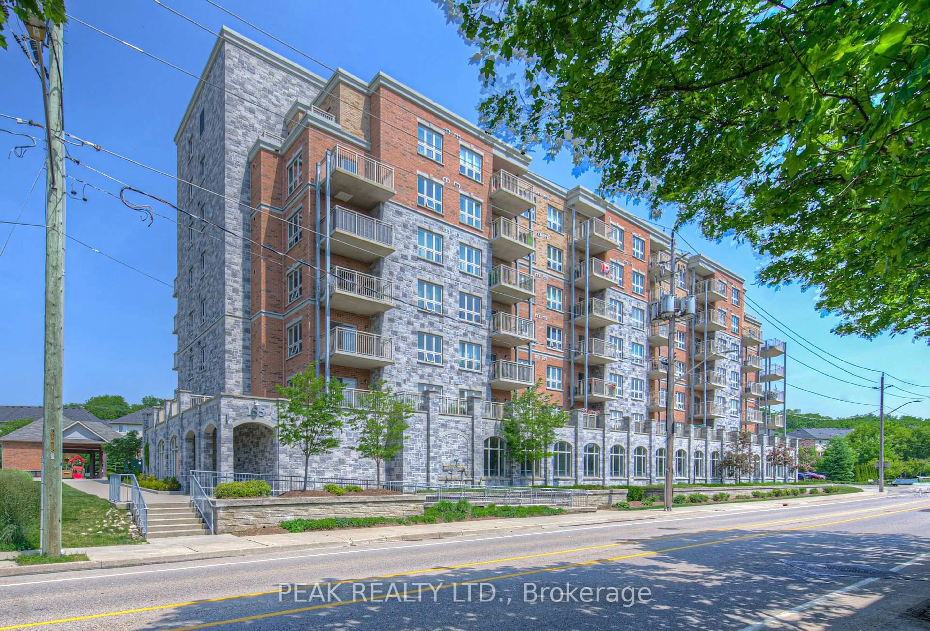 Patio, building for 155 Water St #407, Cambridge Ontario N1R 3E3