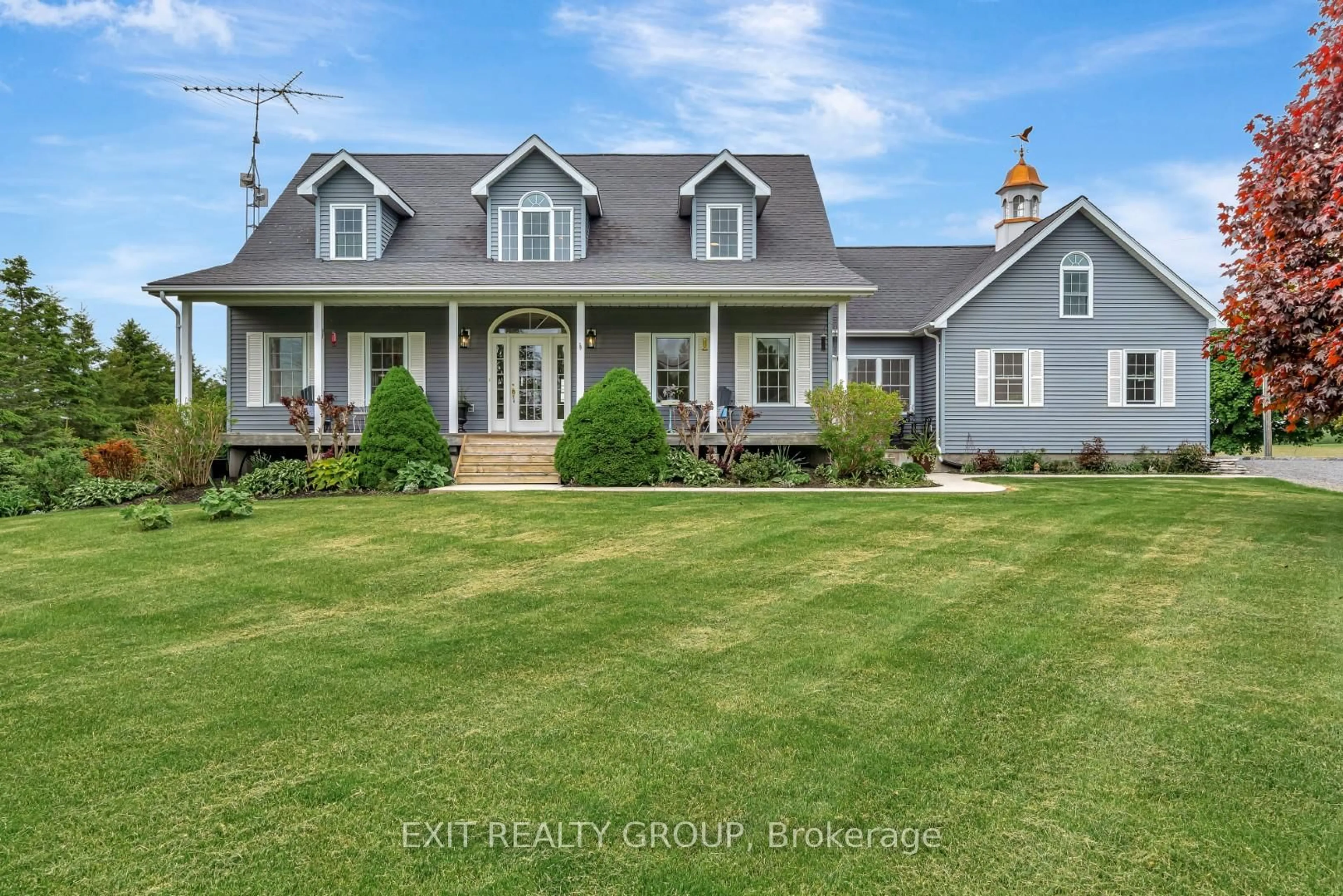 A pic from outside/outdoor area/front of a property/back of a property/a pic from drone, unknown for 830 Huycks Point Rd, Prince Edward County Ontario K0K 3L0