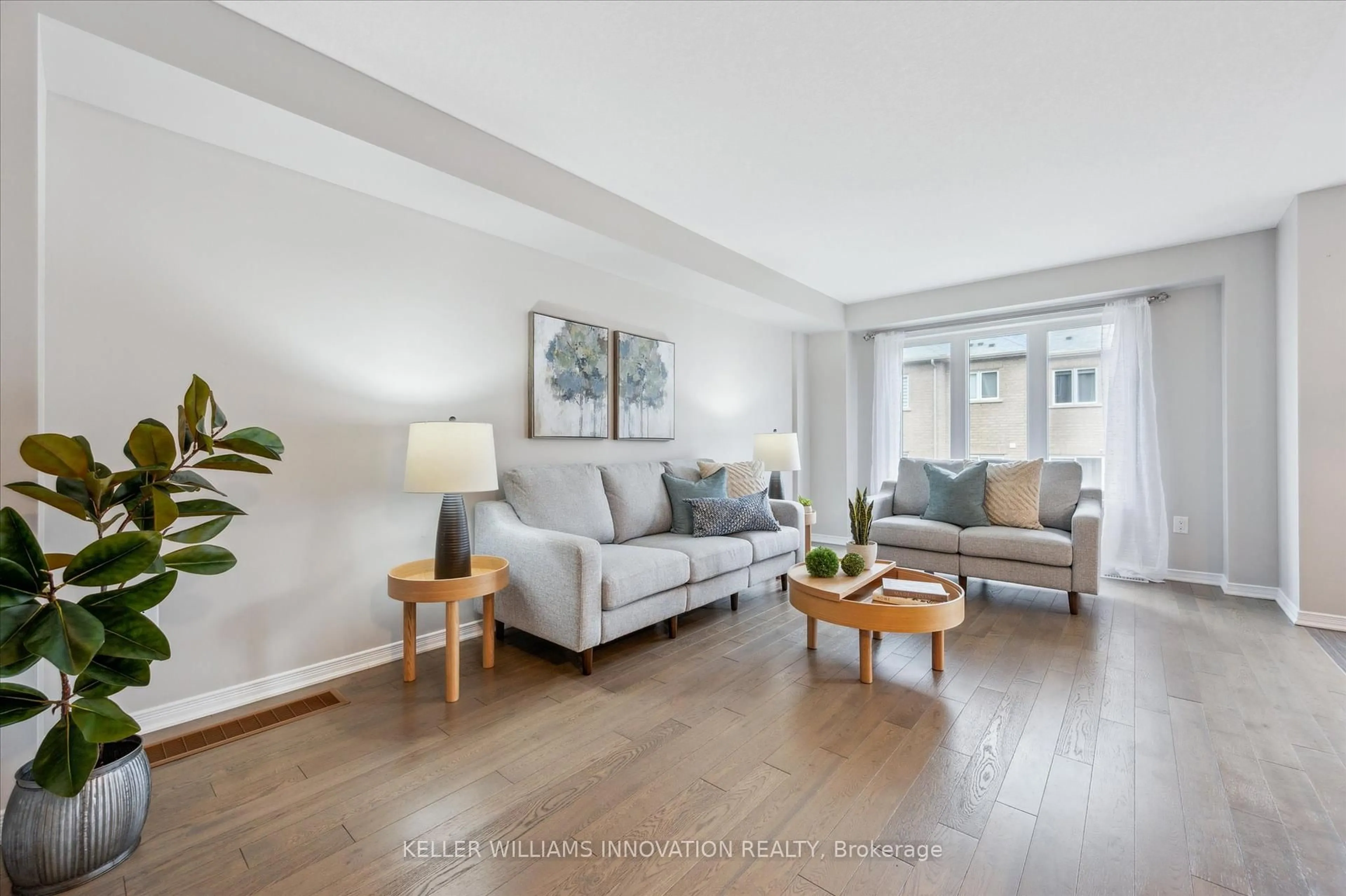 Living room with furniture, unknown for 63 Blacksmith Dr, Woolwich Ontario N0B 1M0