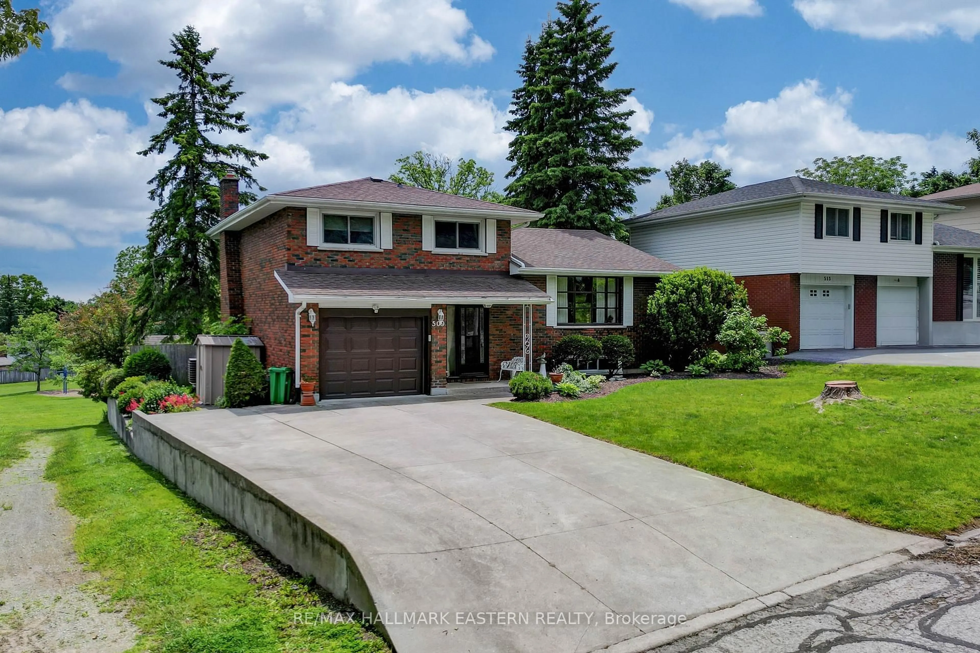 Home with brick exterior material, street for 509 Montcalm Dr, Peterborough North Ontario K9H 6S9