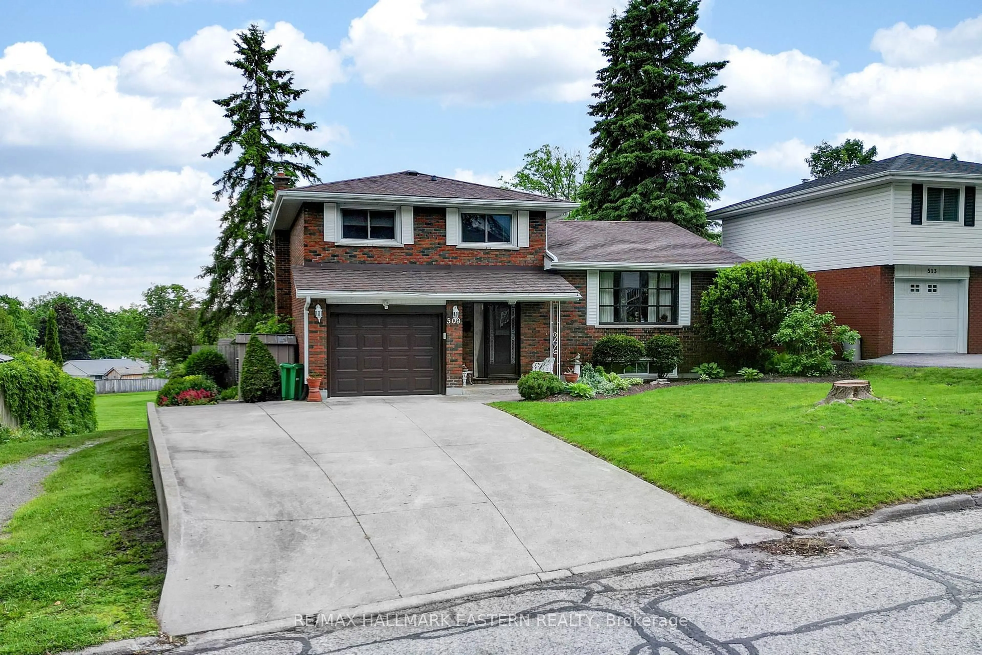 Home with brick exterior material, street for 509 Montcalm Dr, Peterborough North Ontario K9H 6S9