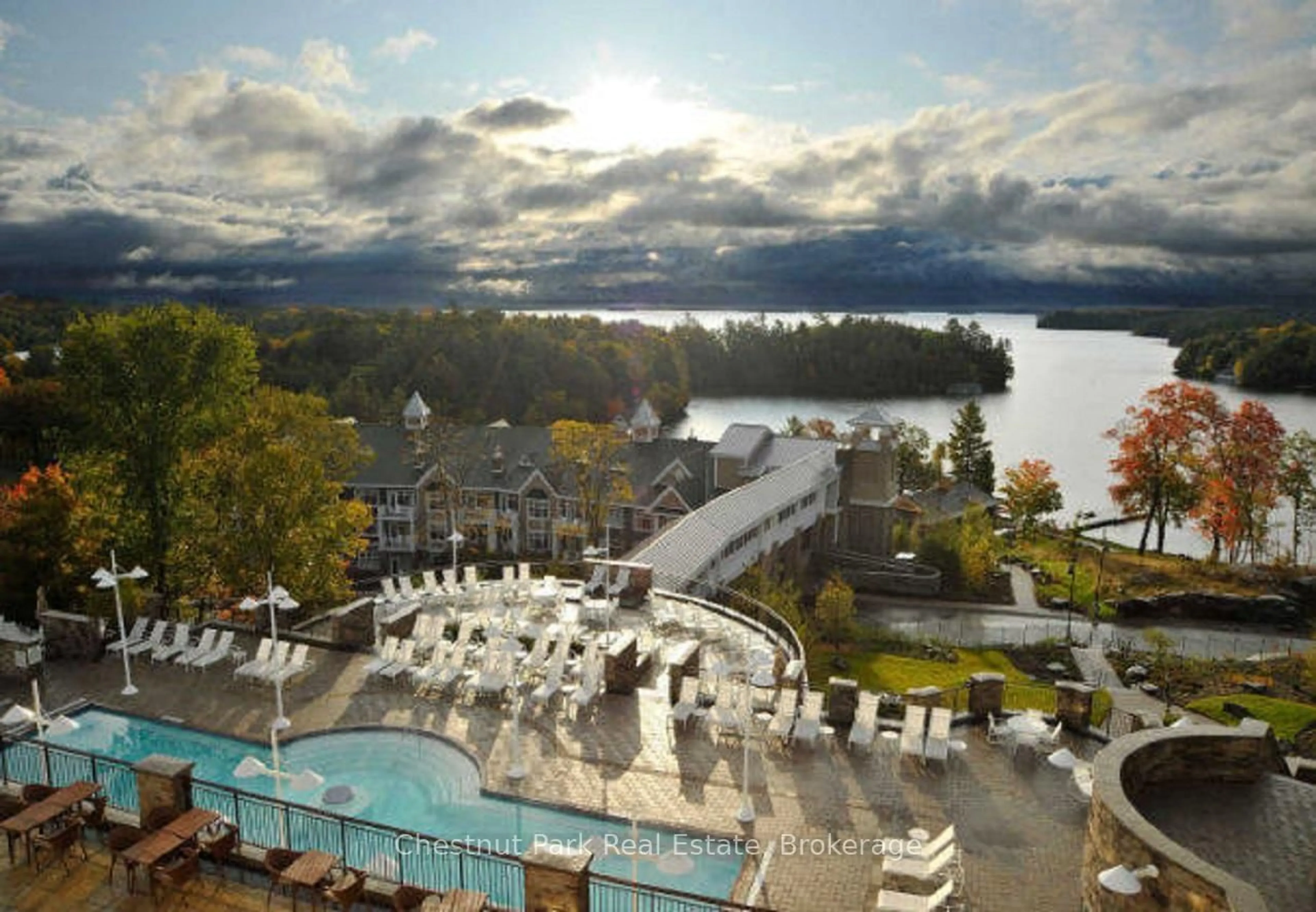 Patio, water/lake/river/ocean view for 1050 PAIGNTON HOUSE Rd #1245, Muskoka Lakes Ontario P0B 1G0