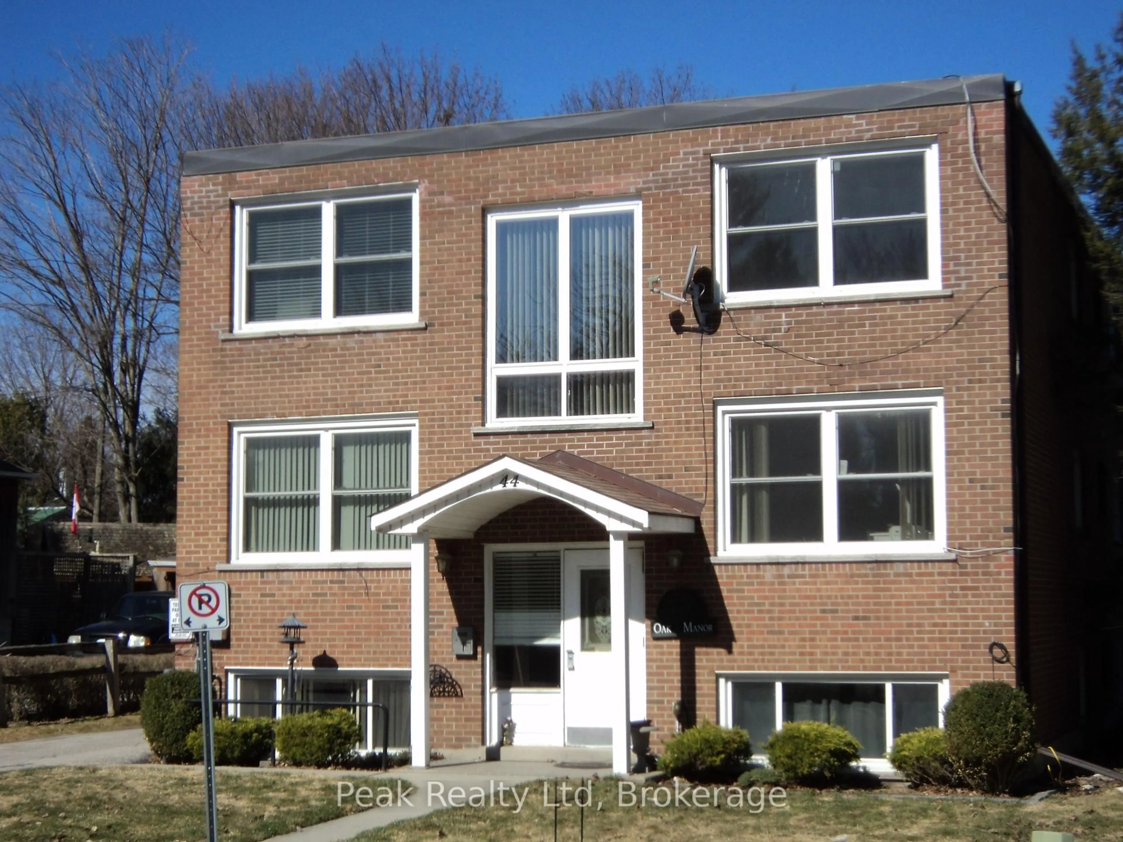 Home with brick exterior material, street for 44 Memorial Ave, Woolwich Ontario N3B 2R6