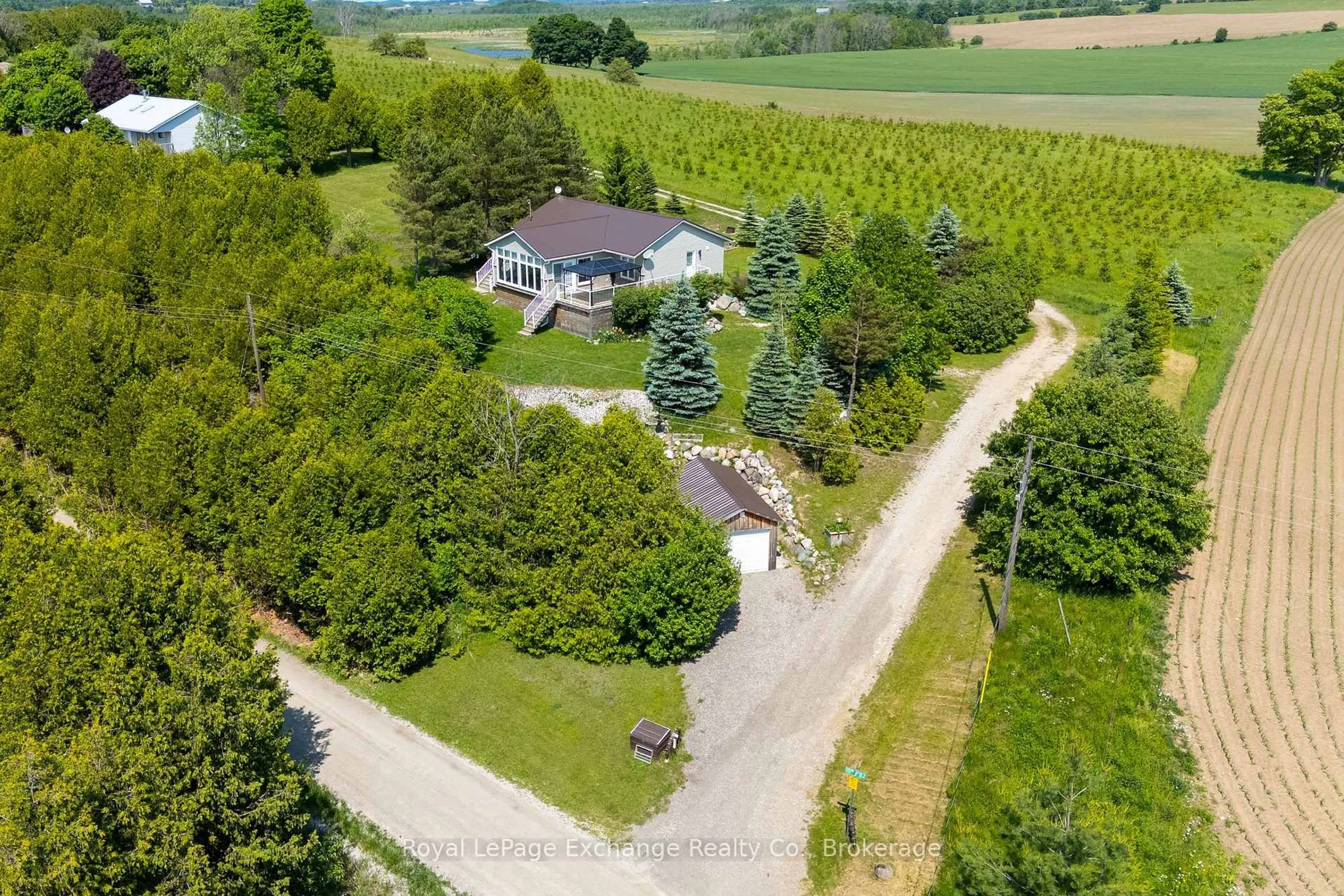 A pic from outside/outdoor area/front of a property/back of a property/a pic from drone, unknown for 5 Uranick Lane, Arran-Elderslie Ontario N0H 2N0