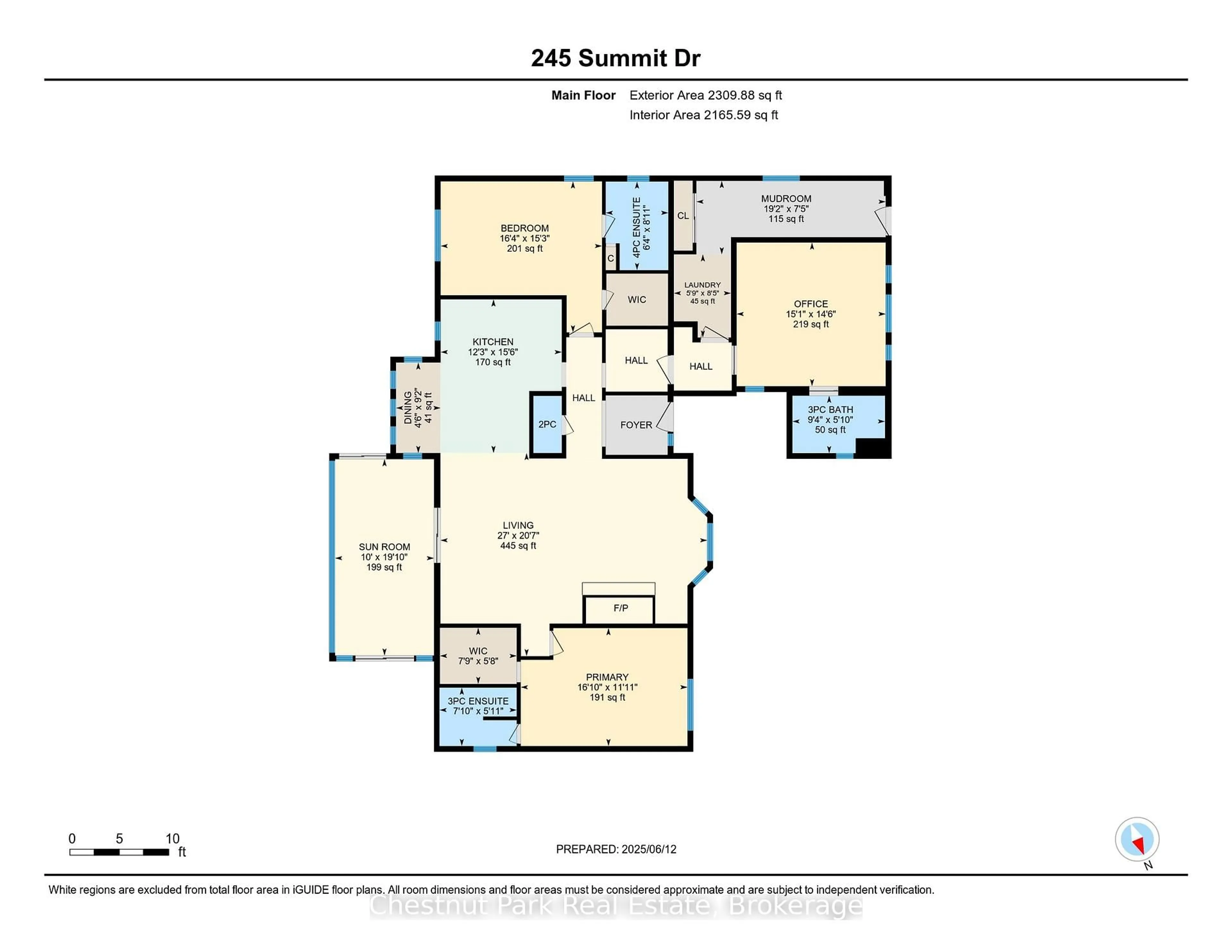 Floor plan for 245 Summit Dr, Huntsville Ontario P1H 1Y9