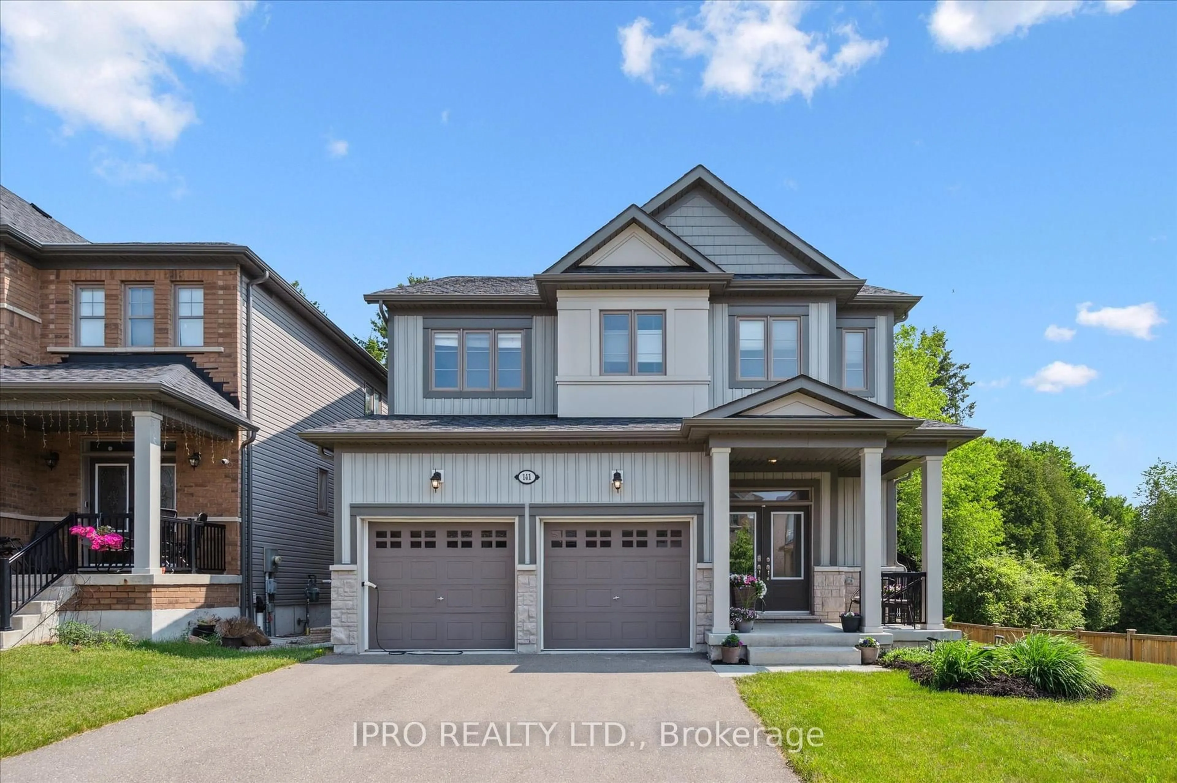 Home with brick exterior material, street for 141 Mcfarlane Cres, Centre Wellington Ontario N1M 0G5