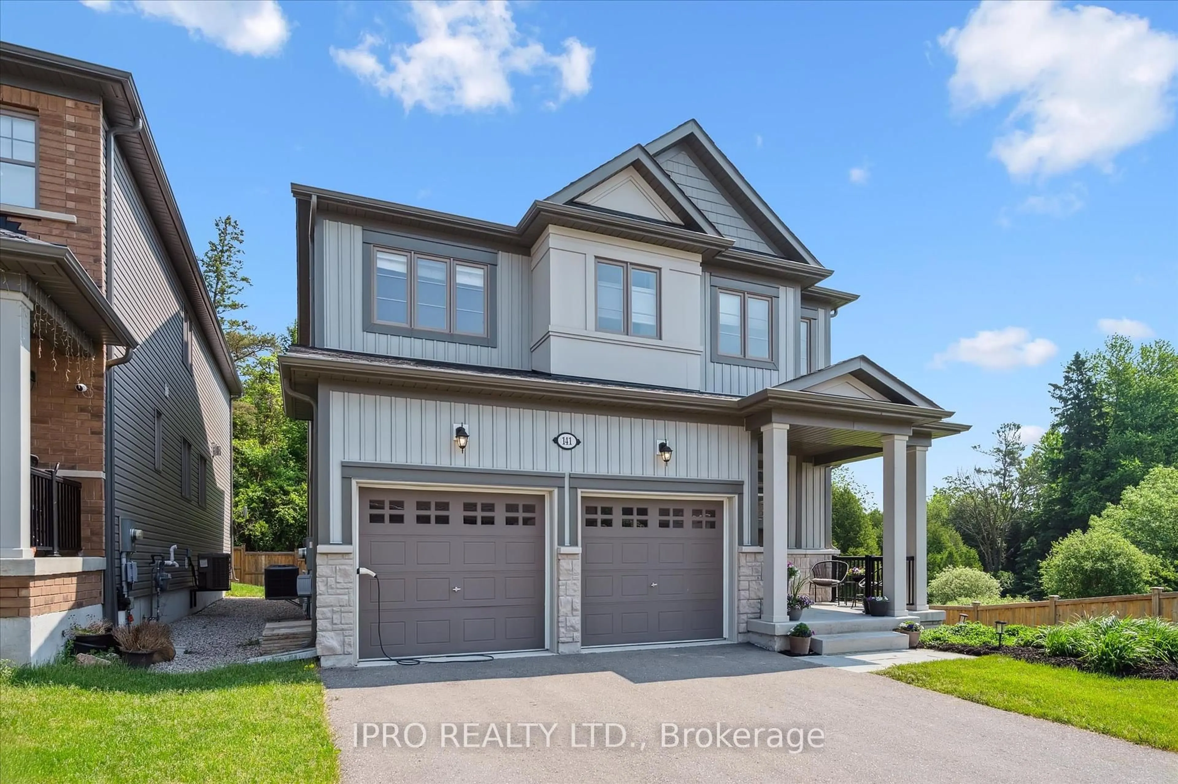 Home with brick exterior material, street for 141 Mcfarlane Cres, Centre Wellington Ontario N1M 0G5