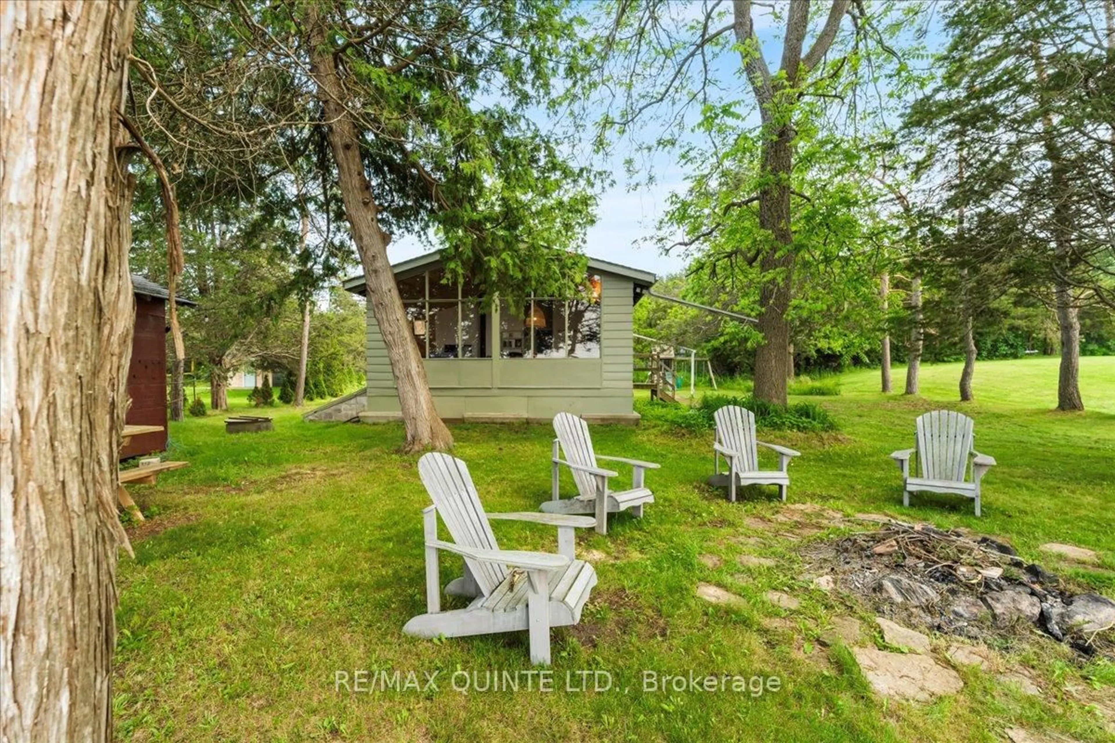 Patio, water/lake/river/ocean view for 1791 North Big Island Rd, Prince Edward County Ontario K0K 1W0