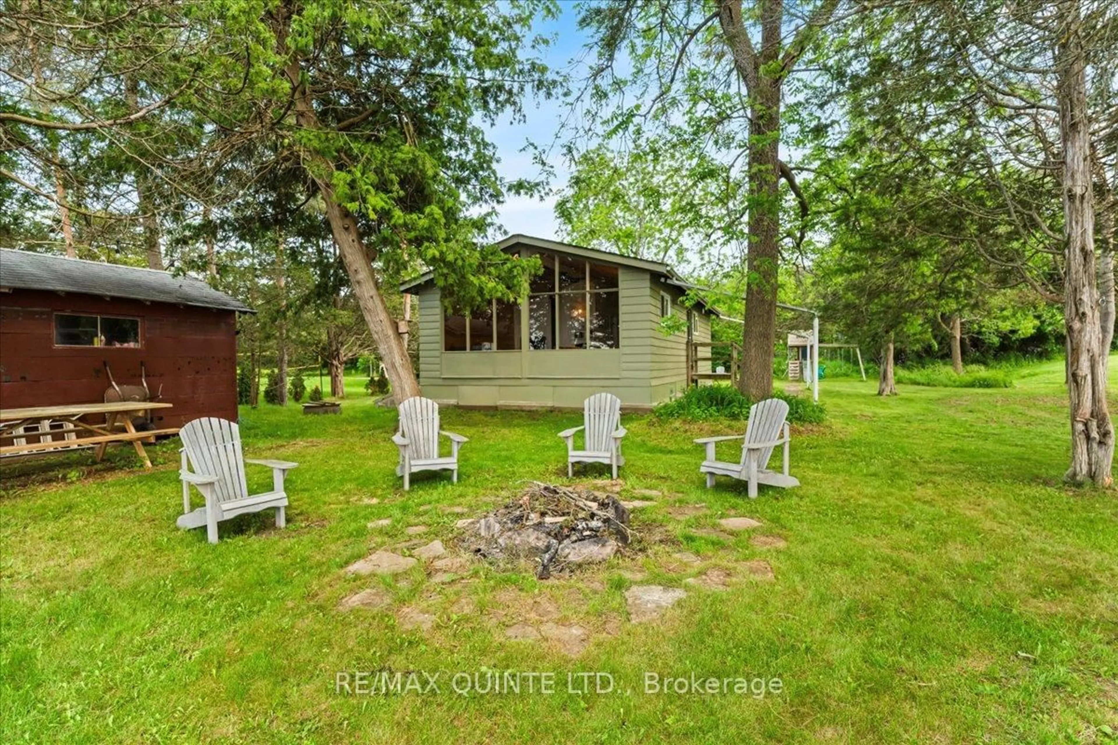 Patio, water/lake/river/ocean view for 1791 North Big Island Rd, Prince Edward County Ontario K0K 1W0