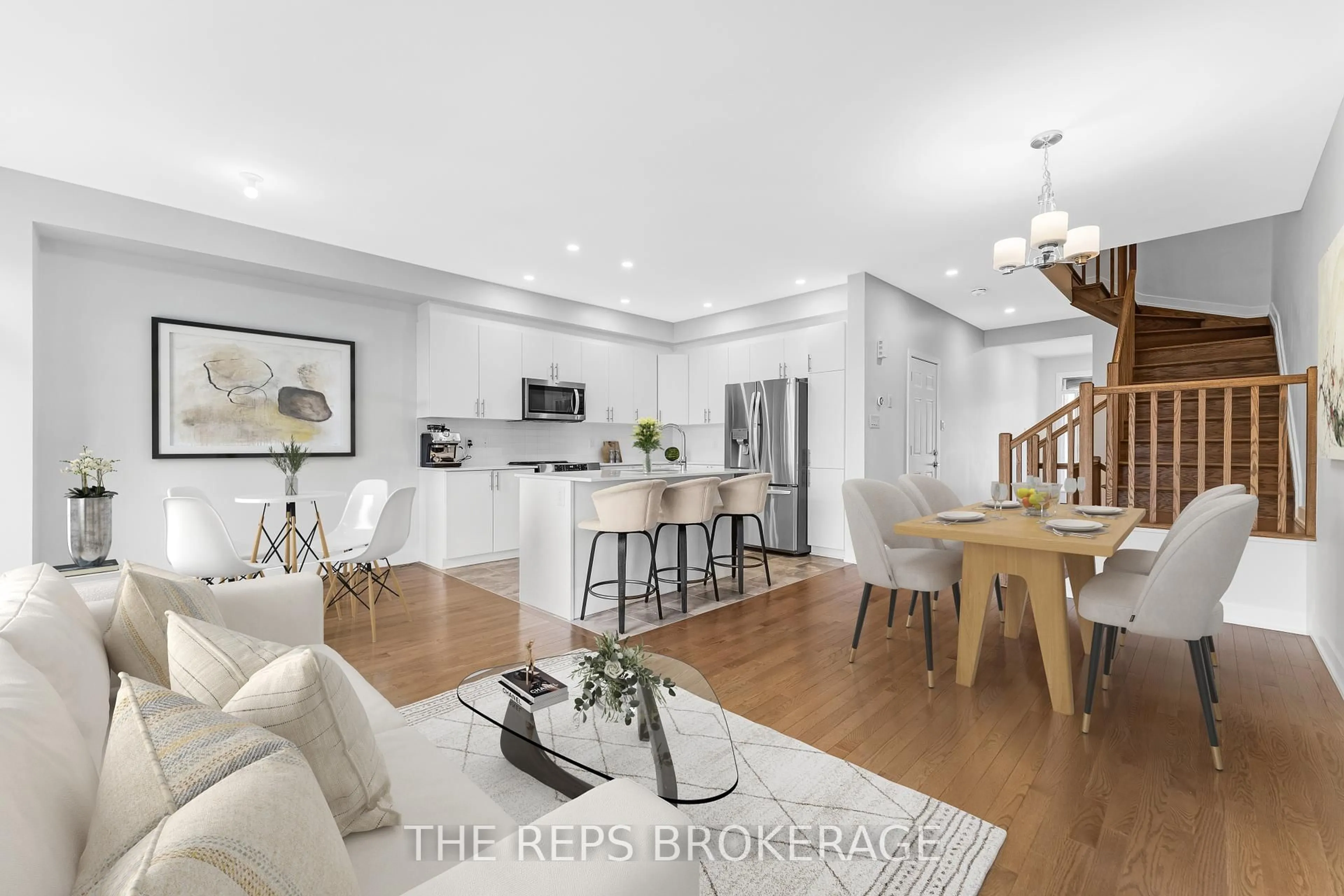 Open concept kitchen, unknown for 891 Solarium Ave, Manotick Ontario K4M 0K5