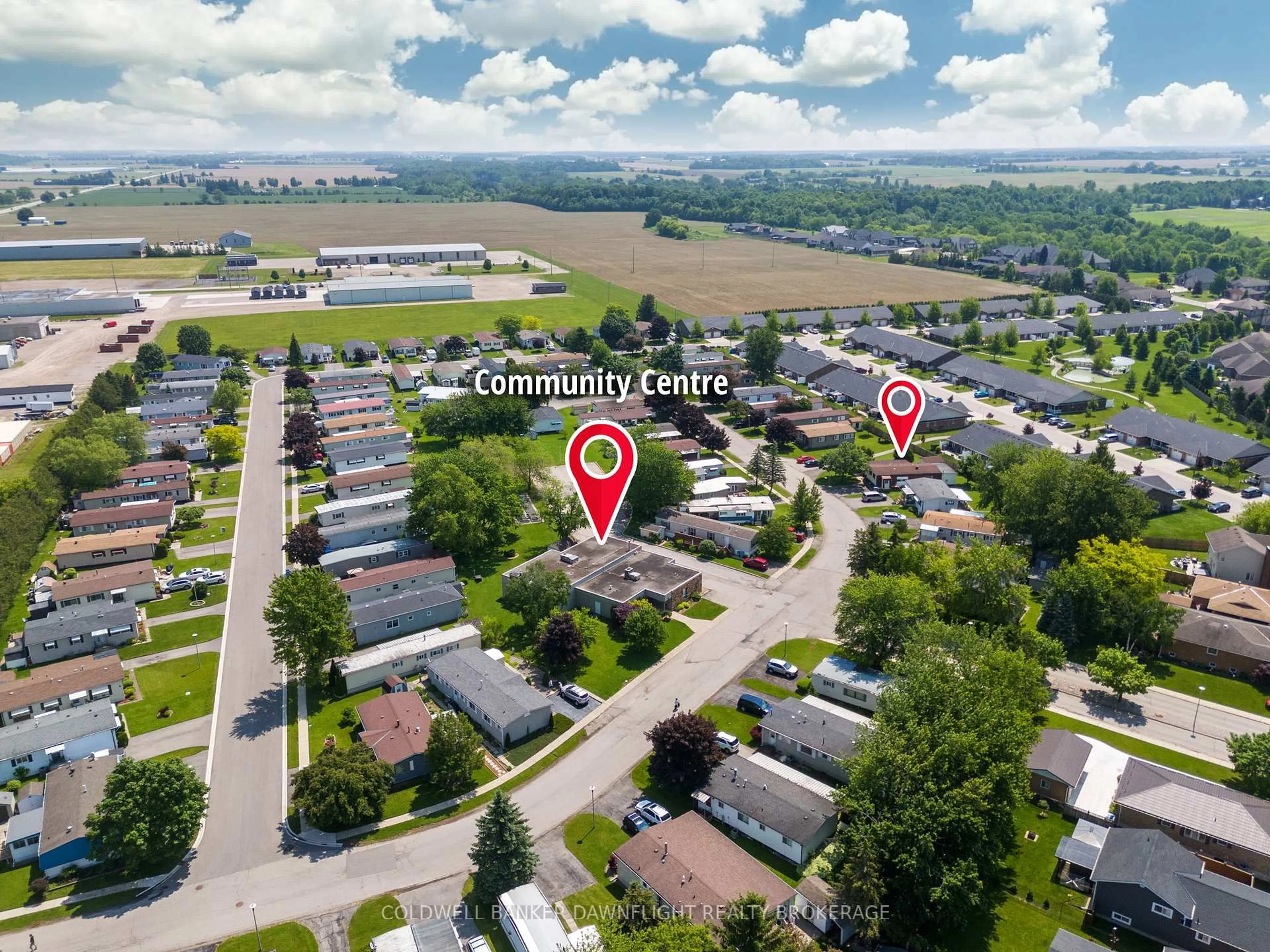 A pic from outside/outdoor area/front of a property/back of a property/a pic from drone, street for 29 Kalisch Ave, South Huron Ontario N0M 1S3