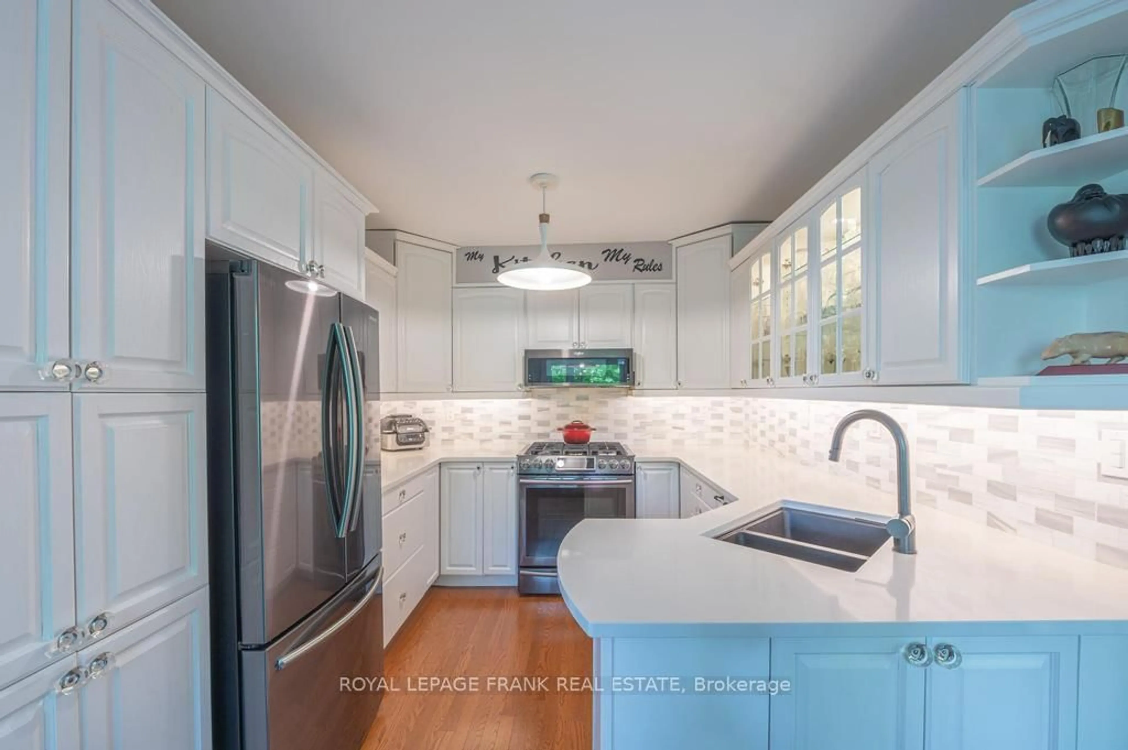Open concept kitchen, ceramic/tile floor for 3 Fire Route 27B, Trent Lakes Ontario K0L 1J0