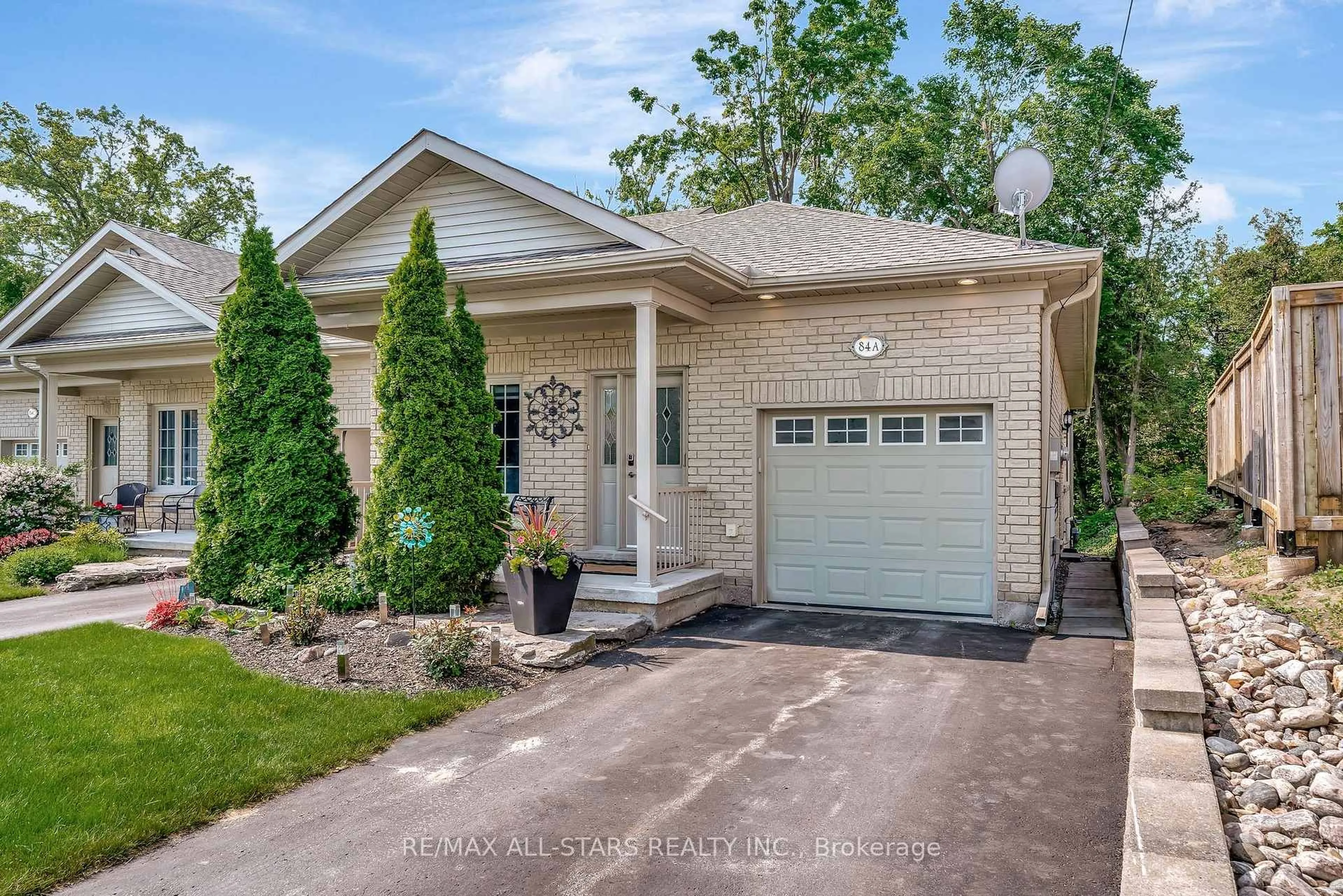Home with brick exterior material, street for 84A Francis St, Kawartha Lakes Ontario K0M 1N0