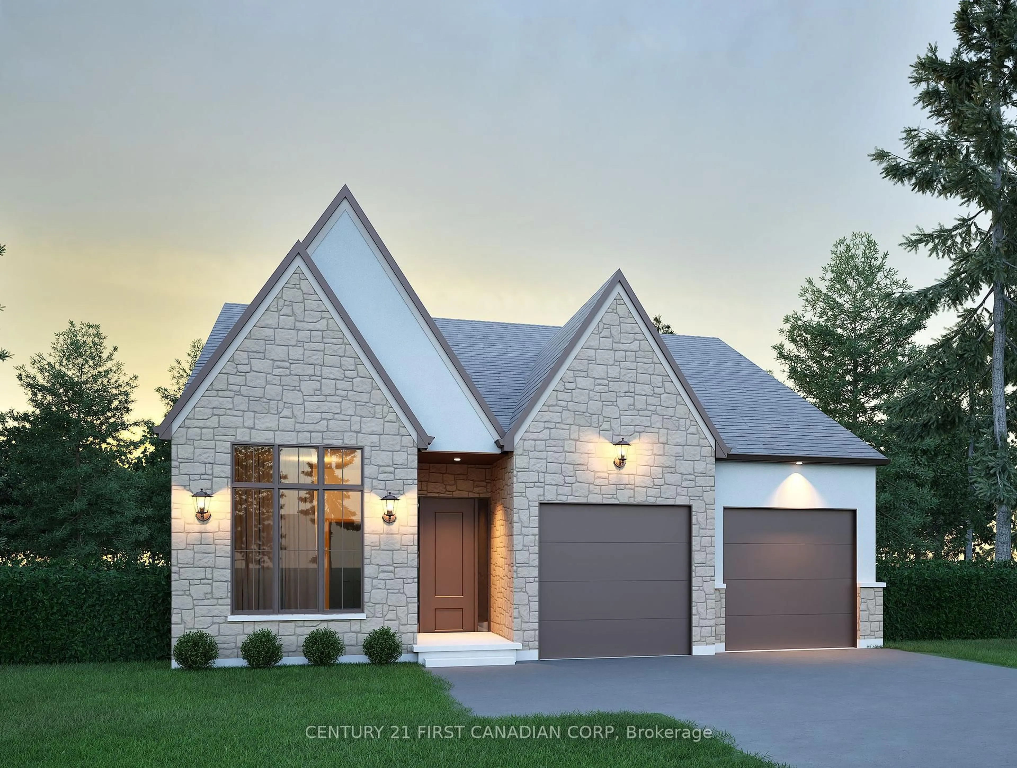 Home with brick exterior material, street for 220 Foxborough Pl, Thames Centre Ontario N0M 2P0