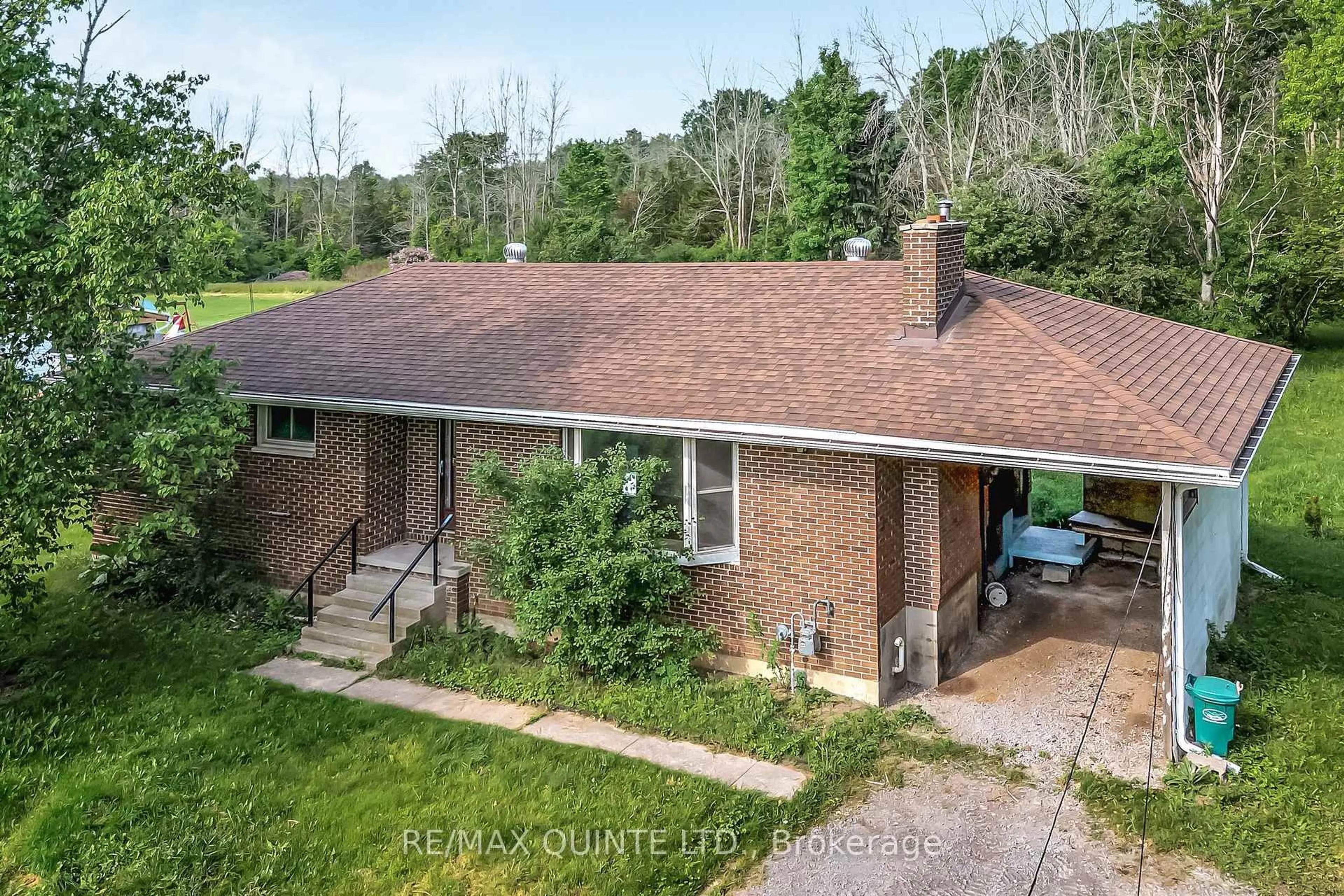 A pic from outside/outdoor area/front of a property/back of a property/a pic from drone, unknown for 403 Whites Rd, Quinte West Ontario K8V 5P5