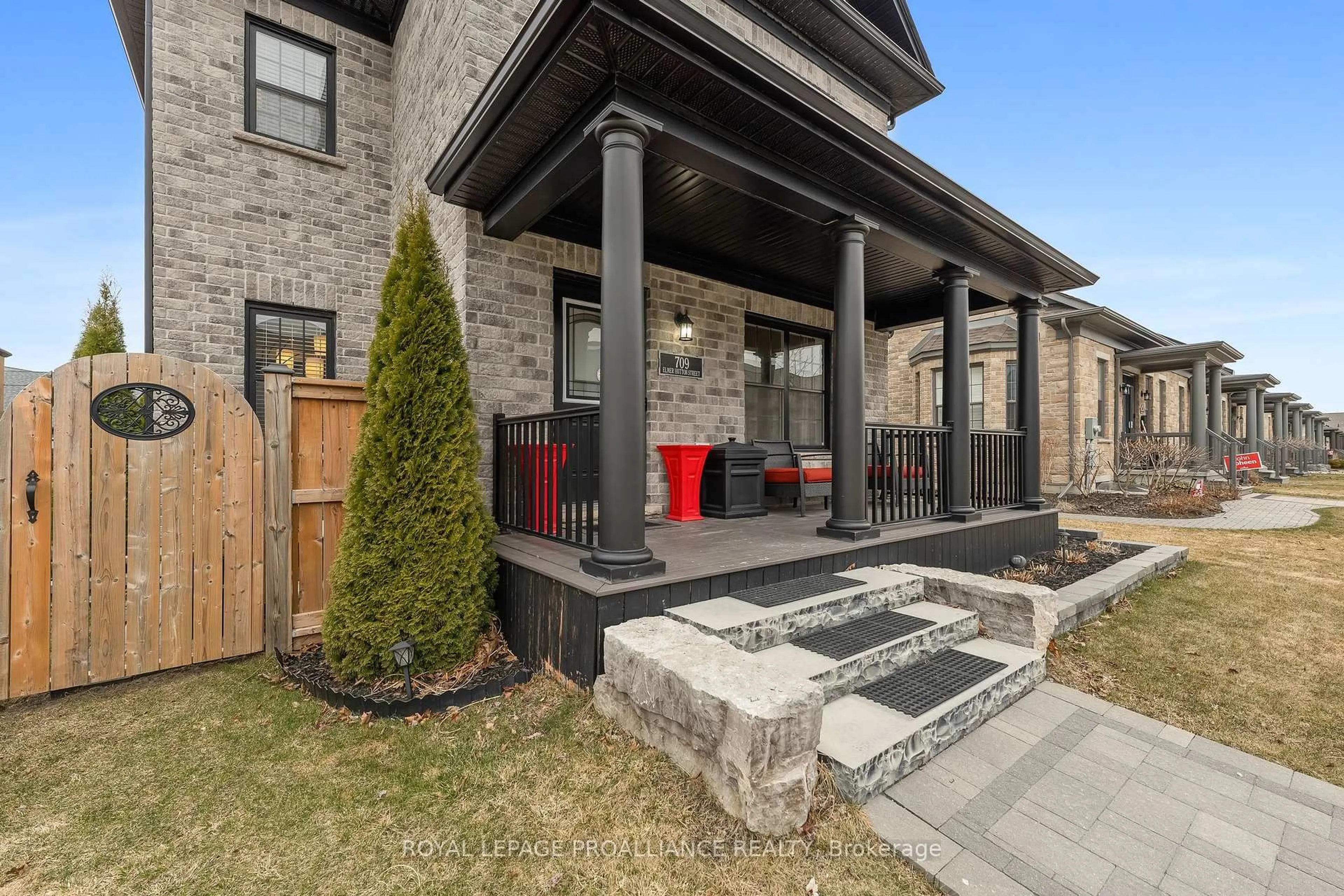 Home with brick exterior material, street for 709 Elmer Hutton St, Cobourg Ontario K9A 0K9