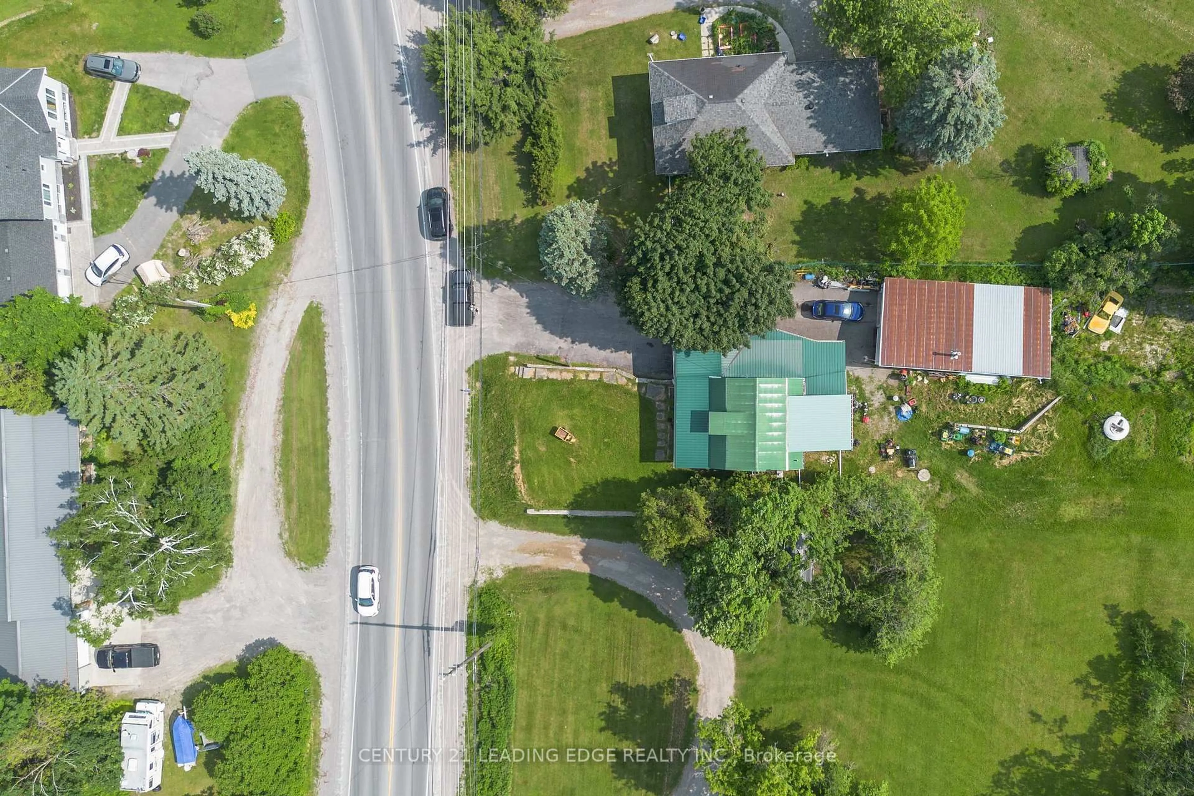 A pic from outside/outdoor area/front of a property/back of a property/a pic from drone, street for 3094 Lakefield Rd, Smith-Ennismore-Lakefield Ontario K9J 6X5