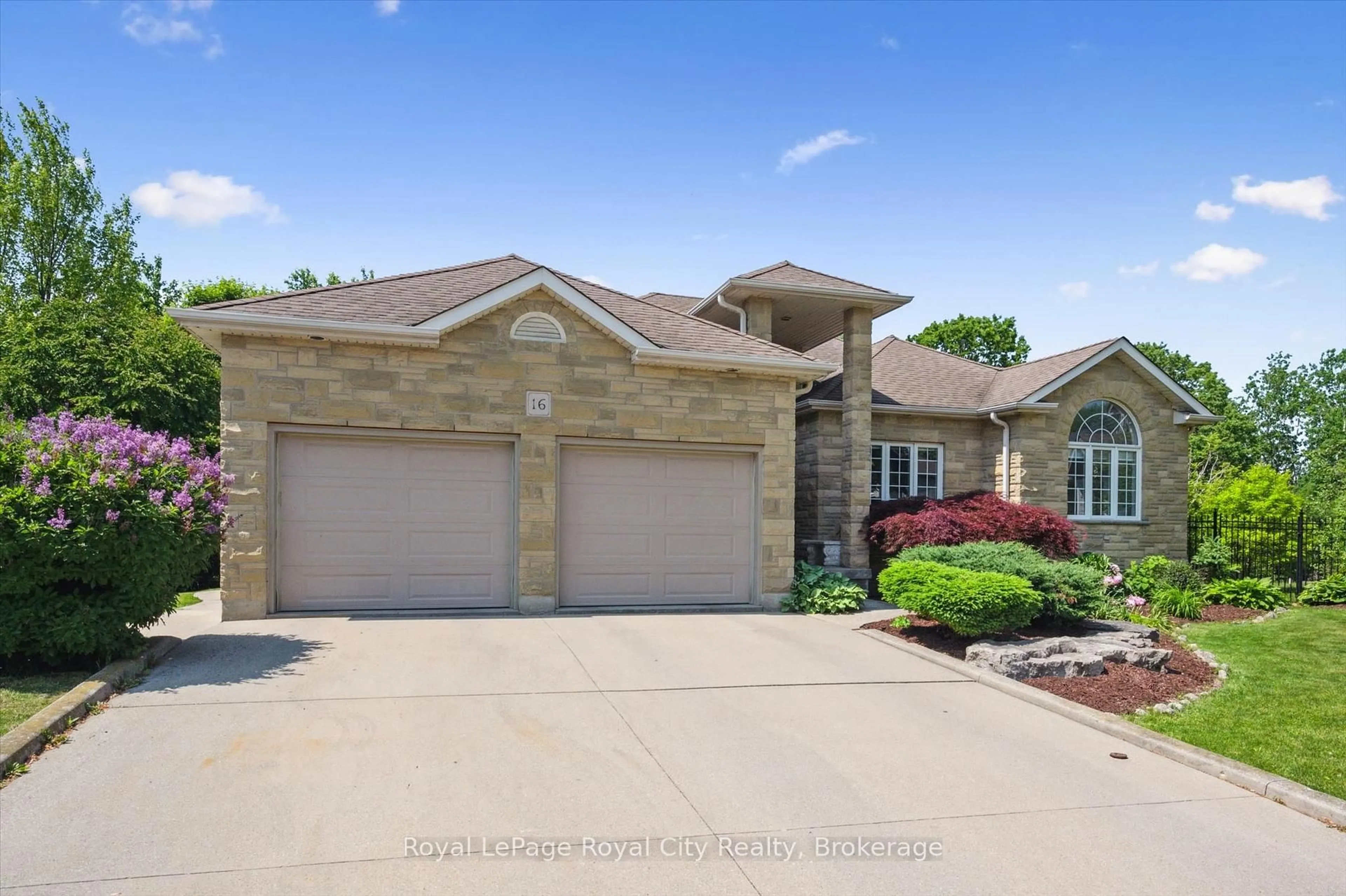 Home with brick exterior material, street for 16 Elderberry Crt, Guelph Ontario N1L 1K3