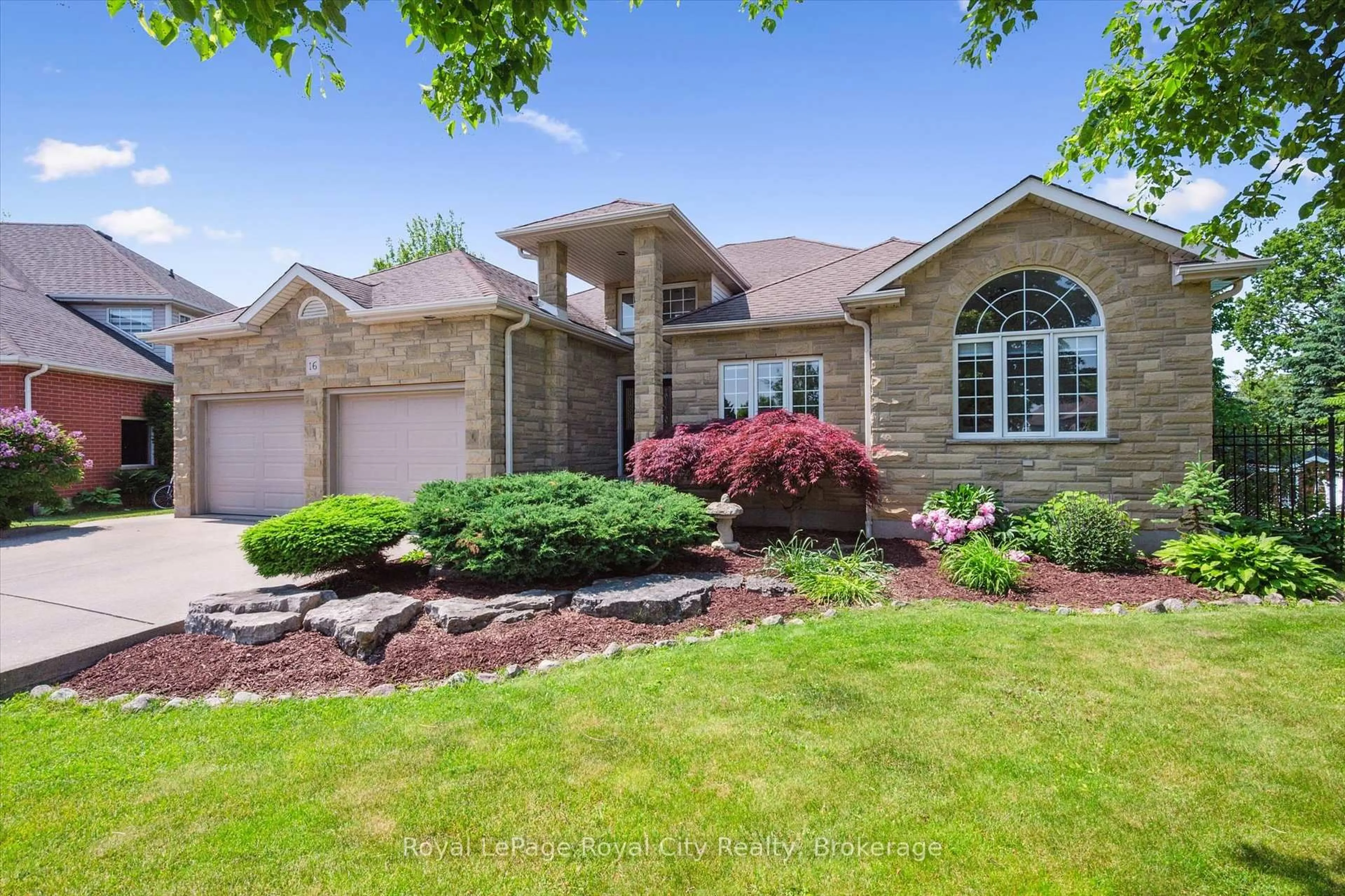 Home with brick exterior material, street for 16 Elderberry Crt, Guelph Ontario N1L 1K3