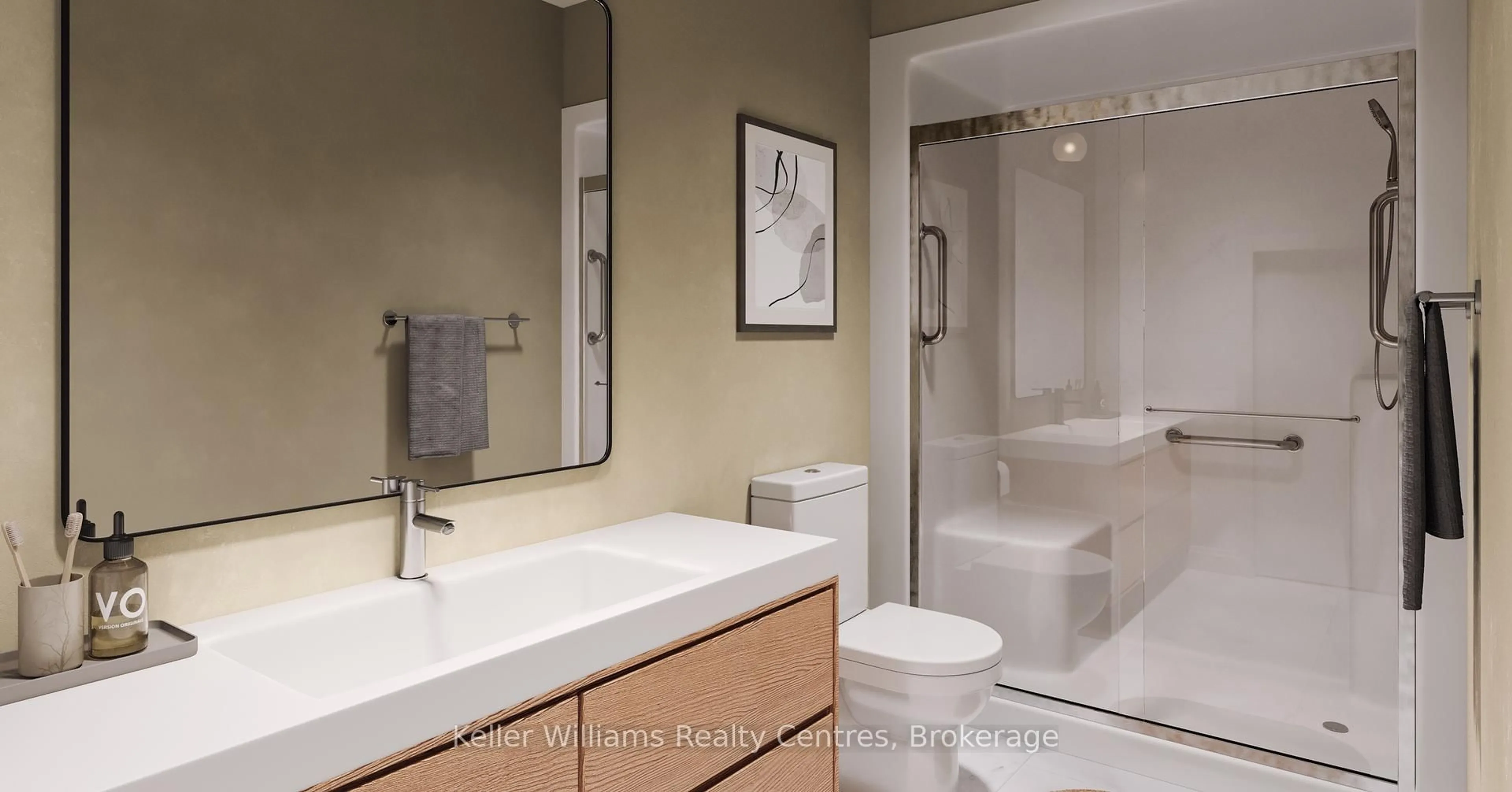 Contemporary bathroom, ceramic/tile floor for #2 260 7th St, Hanover Ontario N4N 1G9