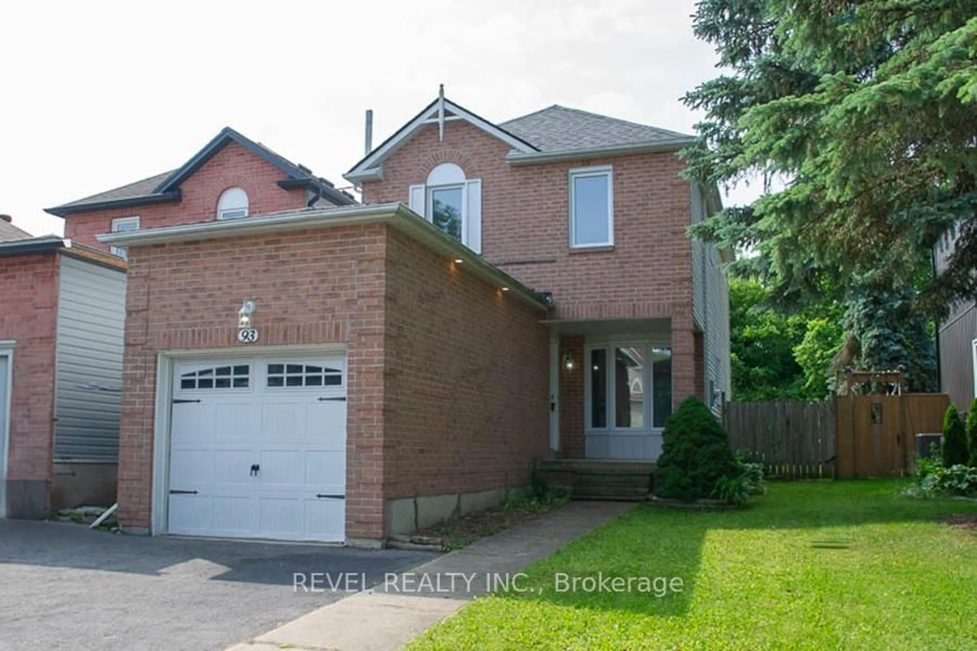 Home with brick exterior material, street for 93 D'Aubigny Rd, Brantford Ontario N3T 6J3