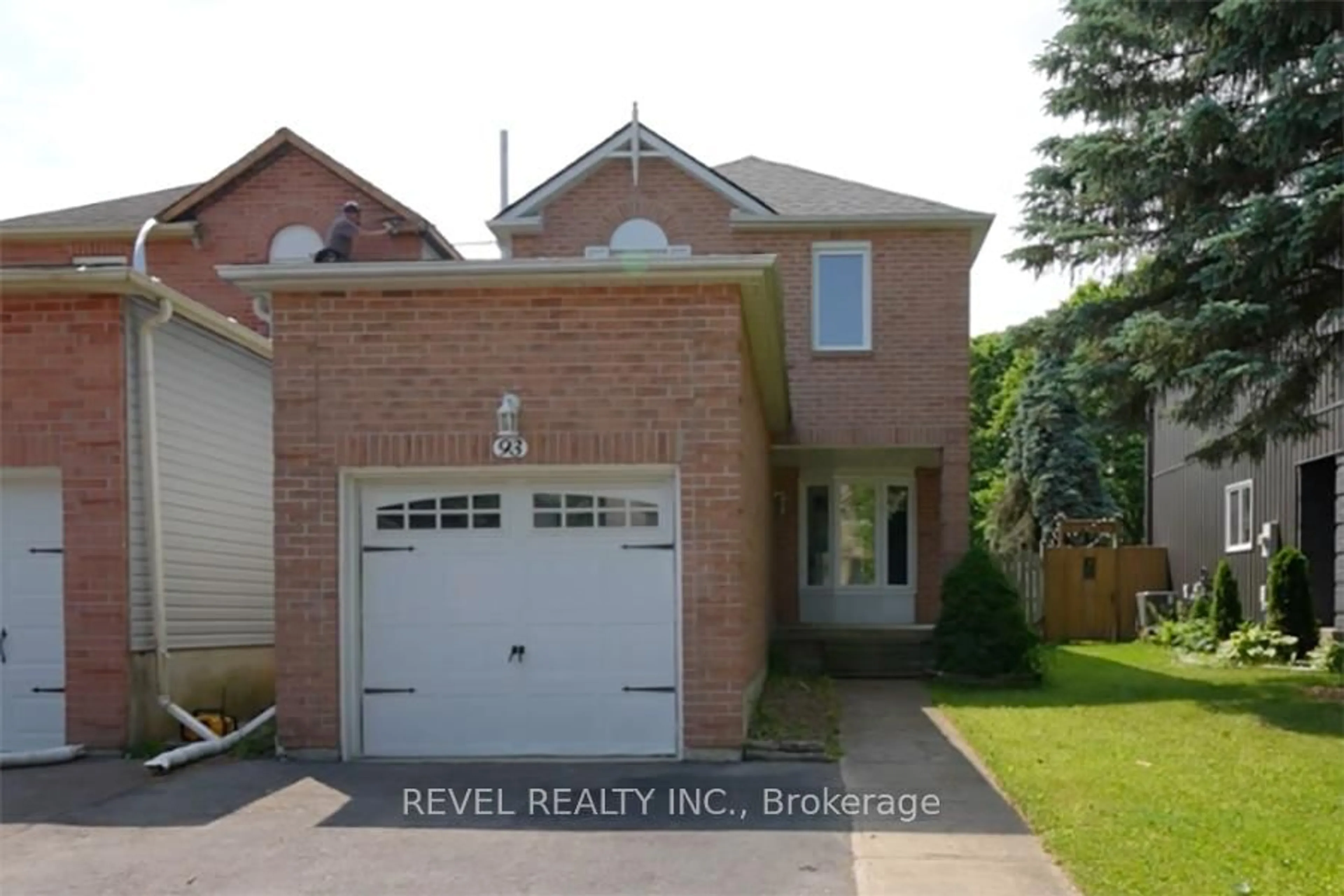 Home with brick exterior material, street for 93 D'Aubigny Rd, Brantford Ontario N3T 6J3