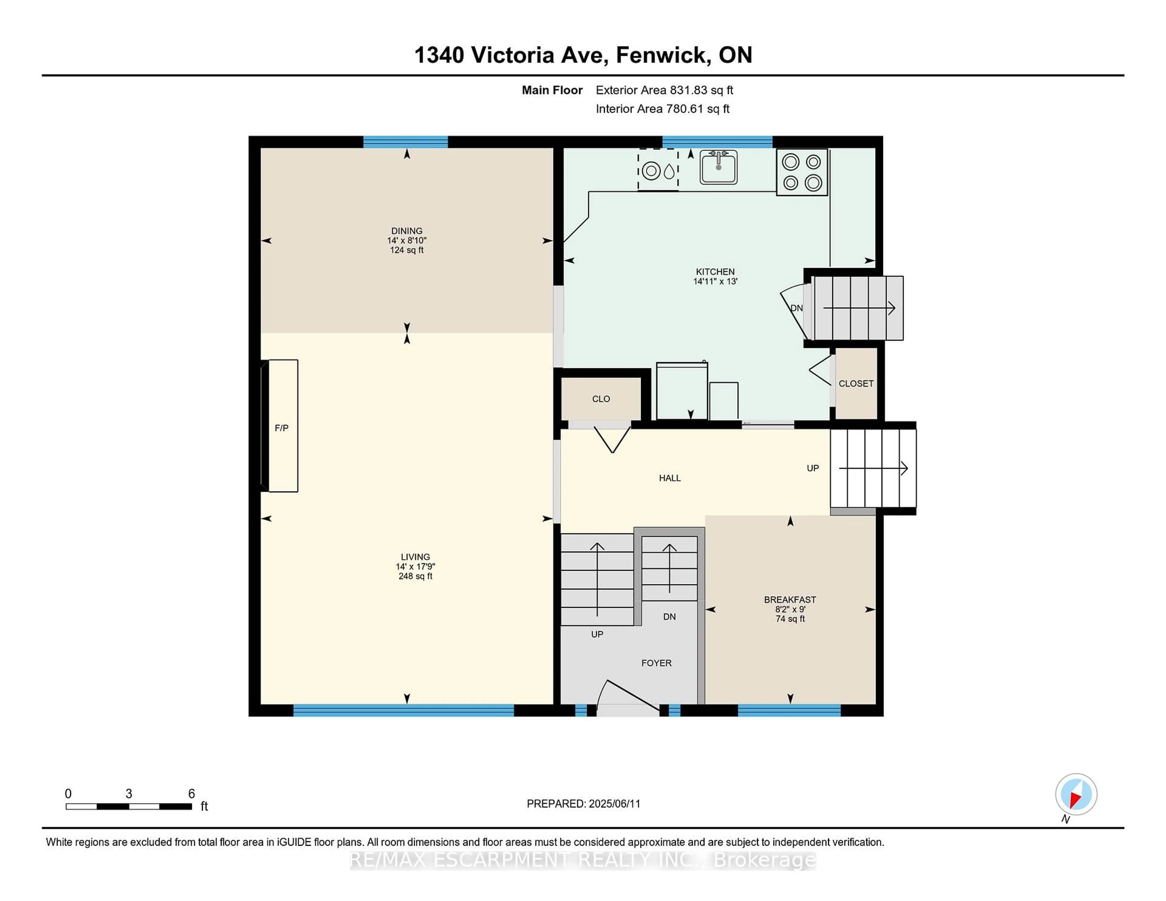 Floor plan for 1340 Regional Rd 24, Pelham Ontario L0S 1C0