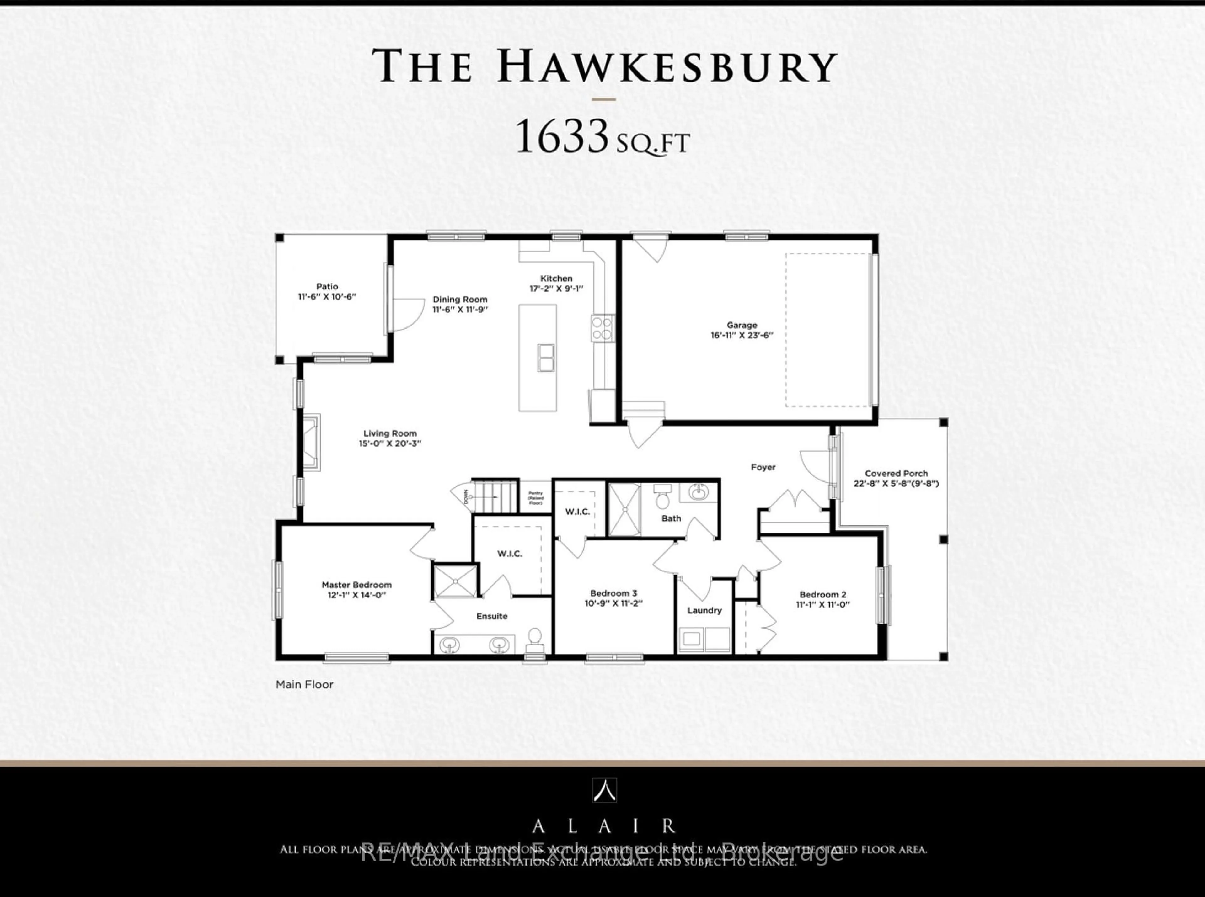 Floor plan for 19 Marshall Pl, Saugeen Shores Ontario N0H 2L0