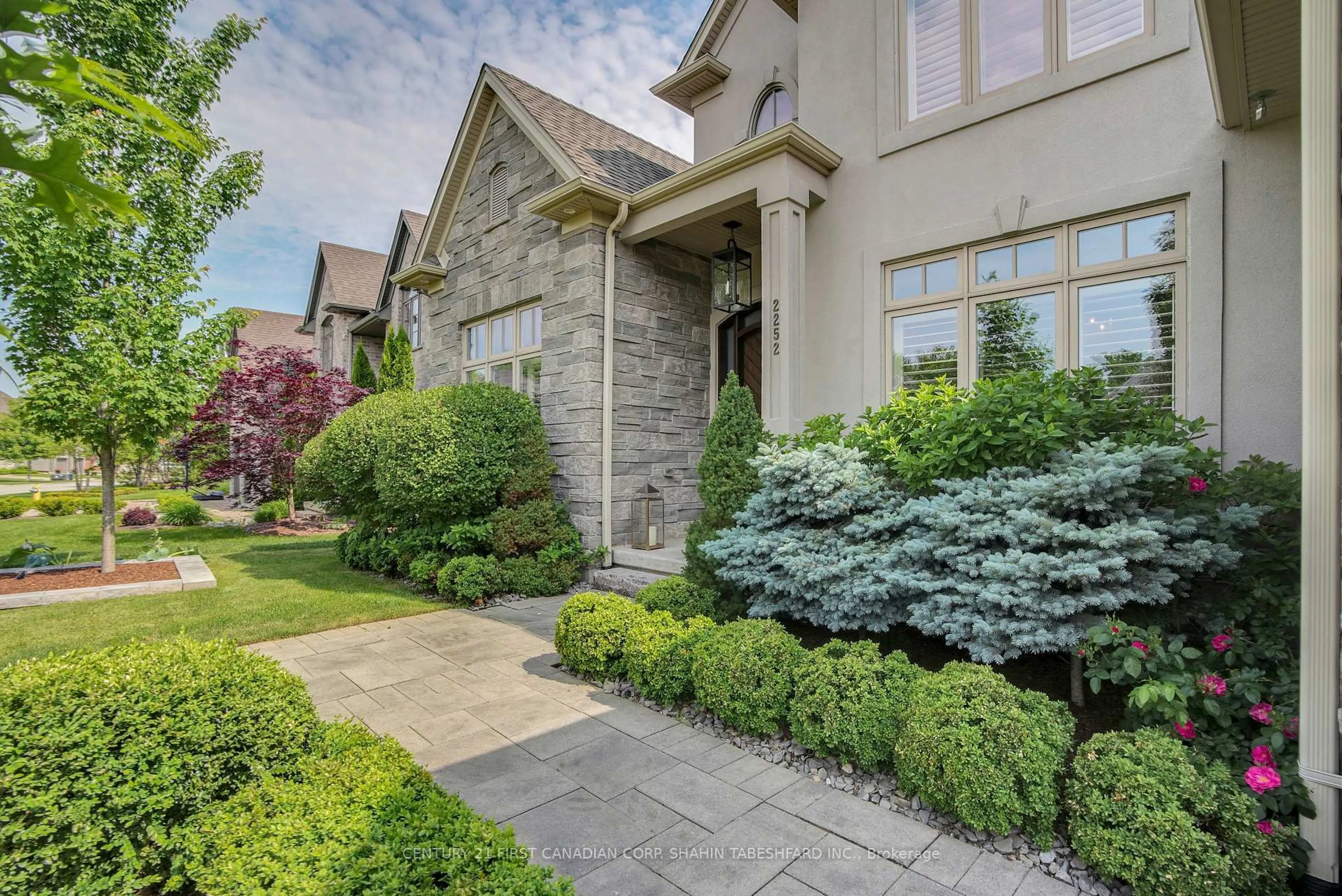 Home with brick exterior material, street for 2252 Waterside Terr, London North Ontario N6G 0M1