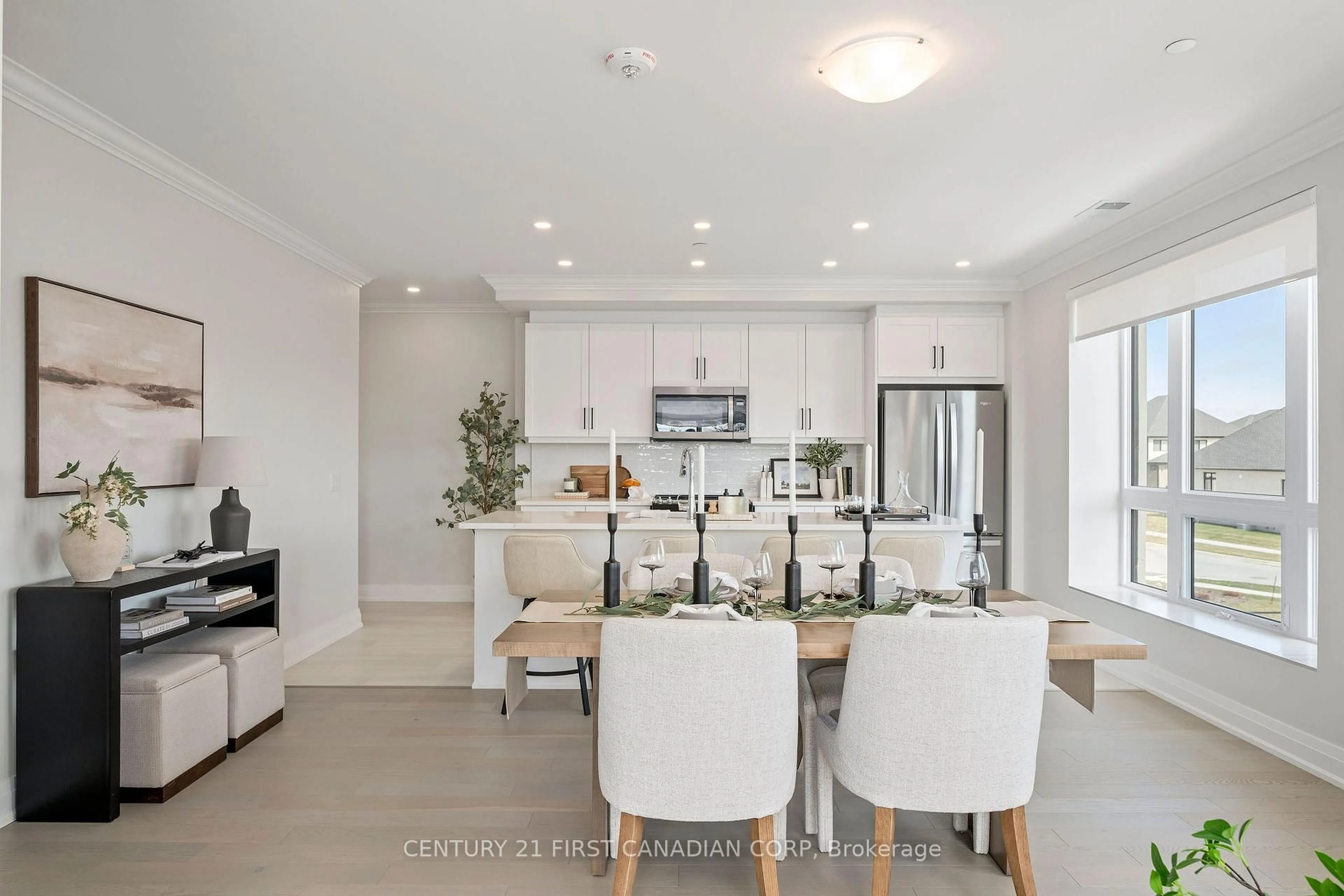 Open concept kitchen, ceramic/tile floor for 1560 Upper West Ave #405, London South Ontario N6K 0L1