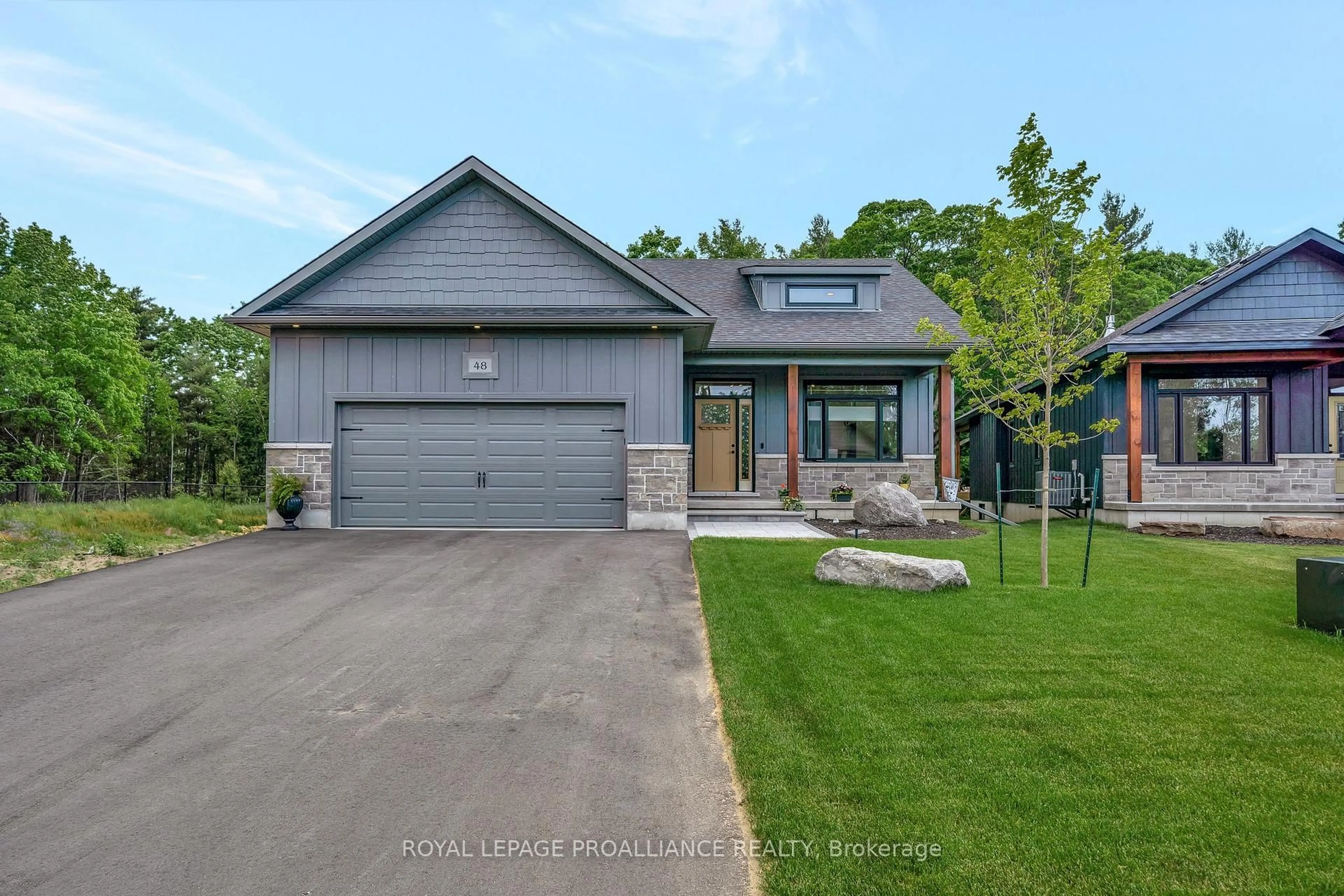 Home with brick exterior material, street for 48 Deerview Dr, Quinte West Ontario K8V 0L8