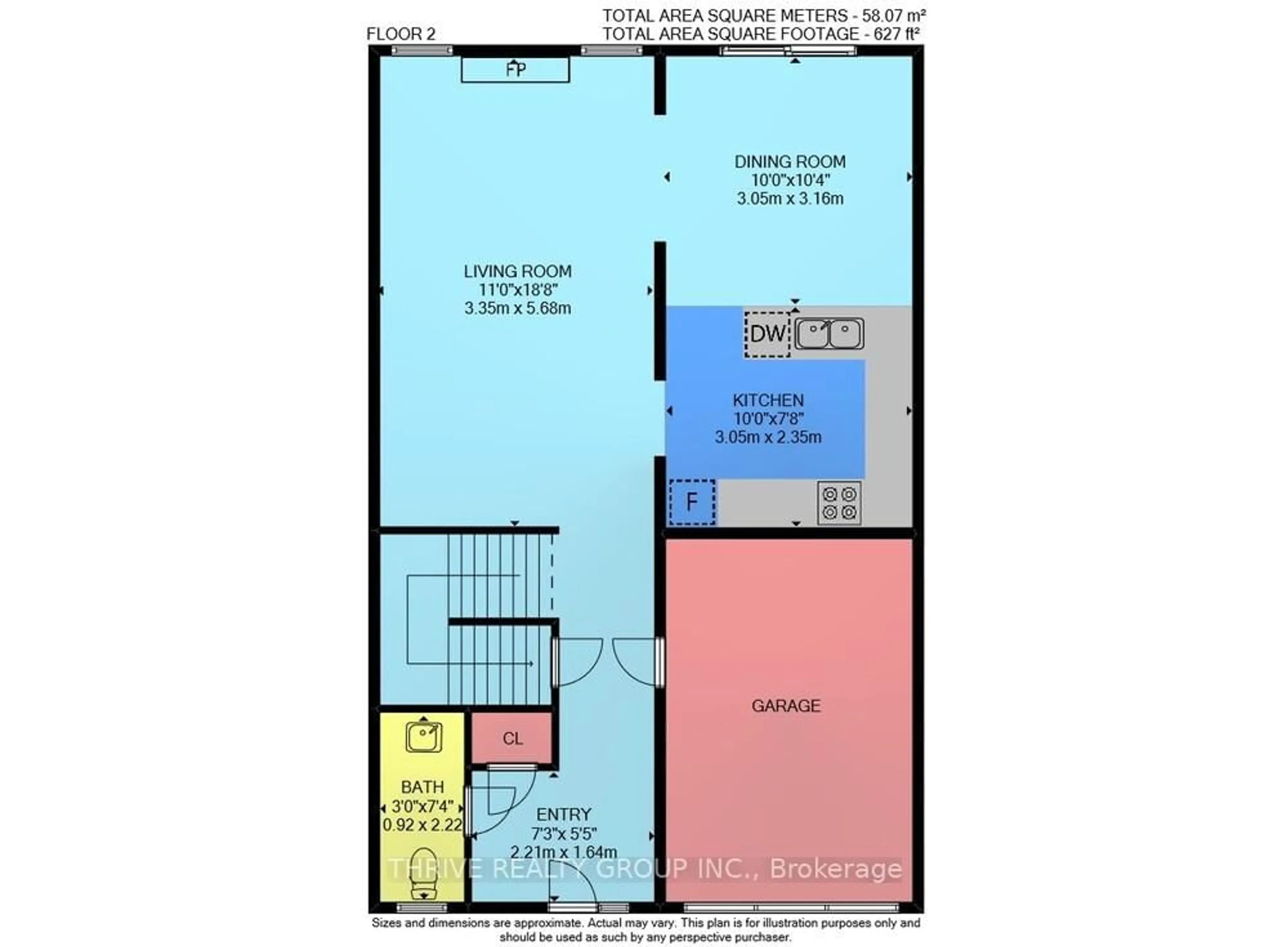 Floor plan for 1478 Adelaide St #4, London North Ontario N5Y 3Y1