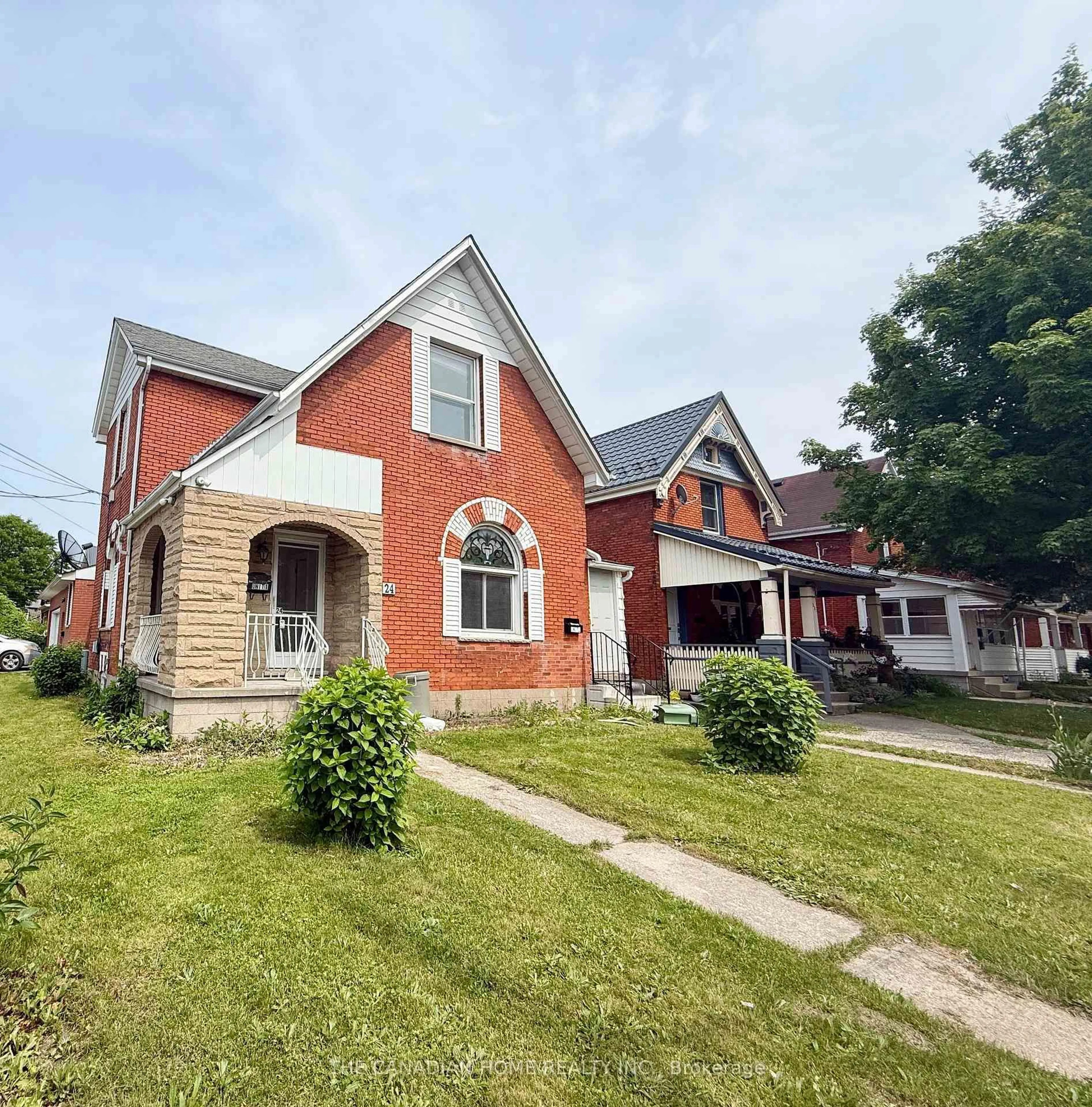 Home with brick exterior material, street for 24 HYATT Ave, London East Ontario N5Z 1Y5