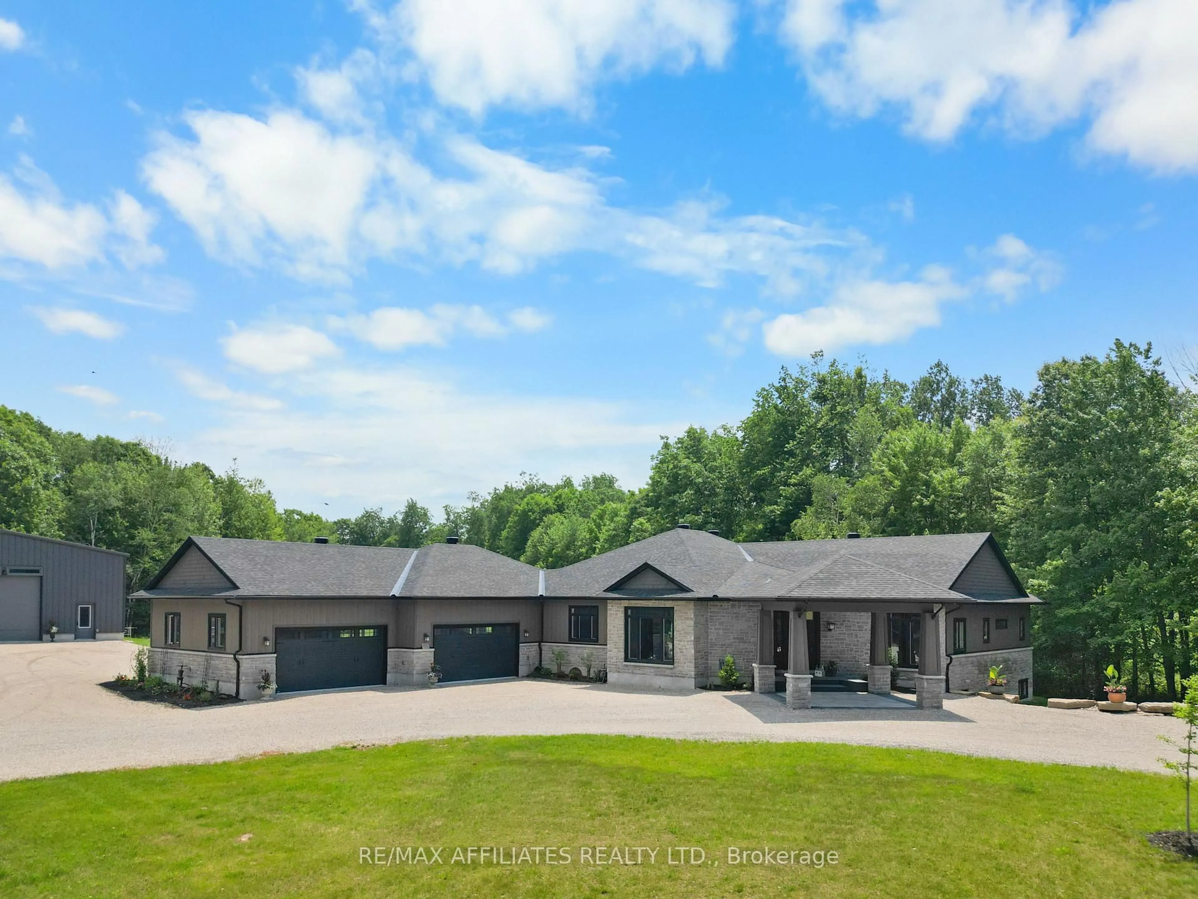 A pic from outside/outdoor area/front of a property/back of a property/a pic from drone, unknown for 1155 Ebbs Bay Rd, Carleton Place Ontario K7C 0C5